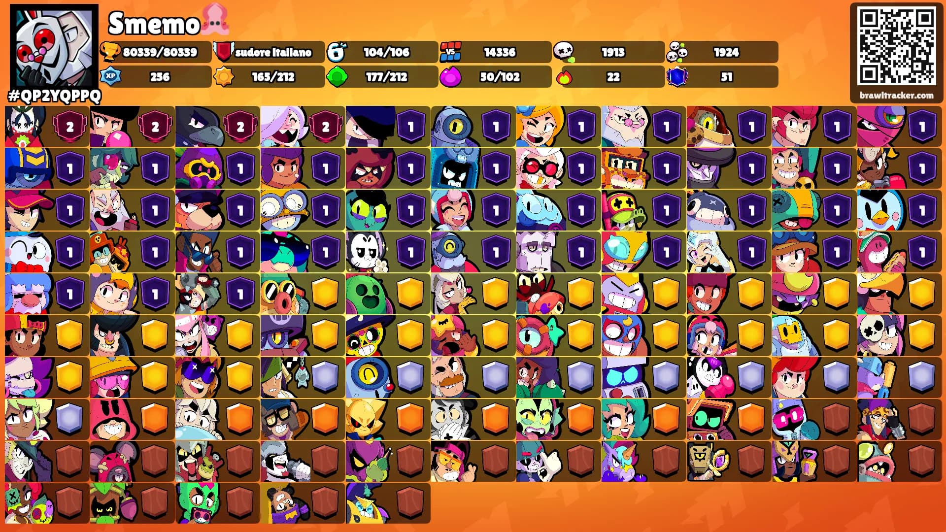 Smemo🦑's Ranks