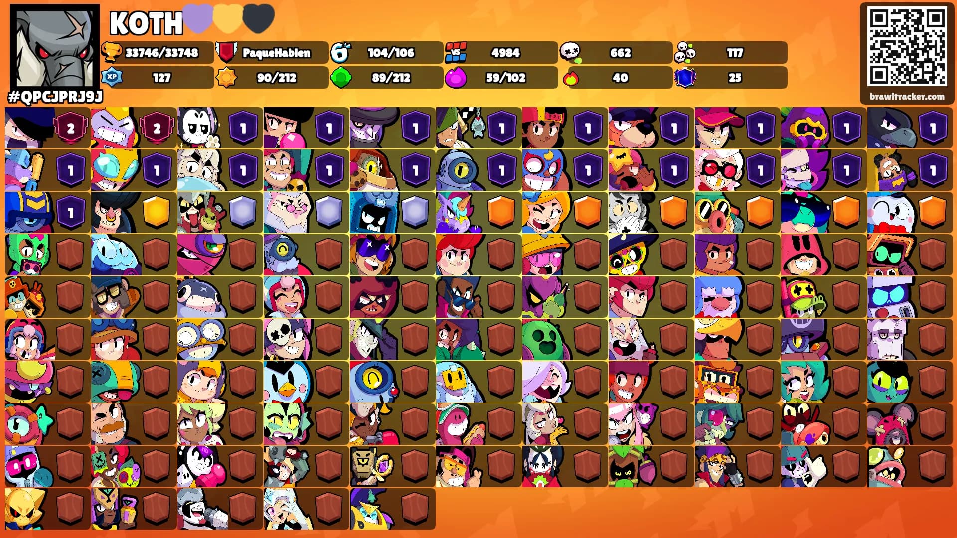 KOTH💜💛🖤's Ranks