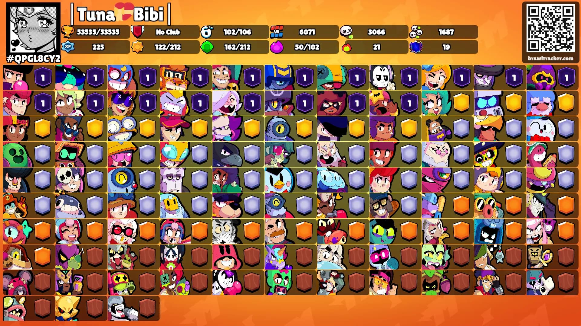 │Tuna💝Bibi│'s Ranks