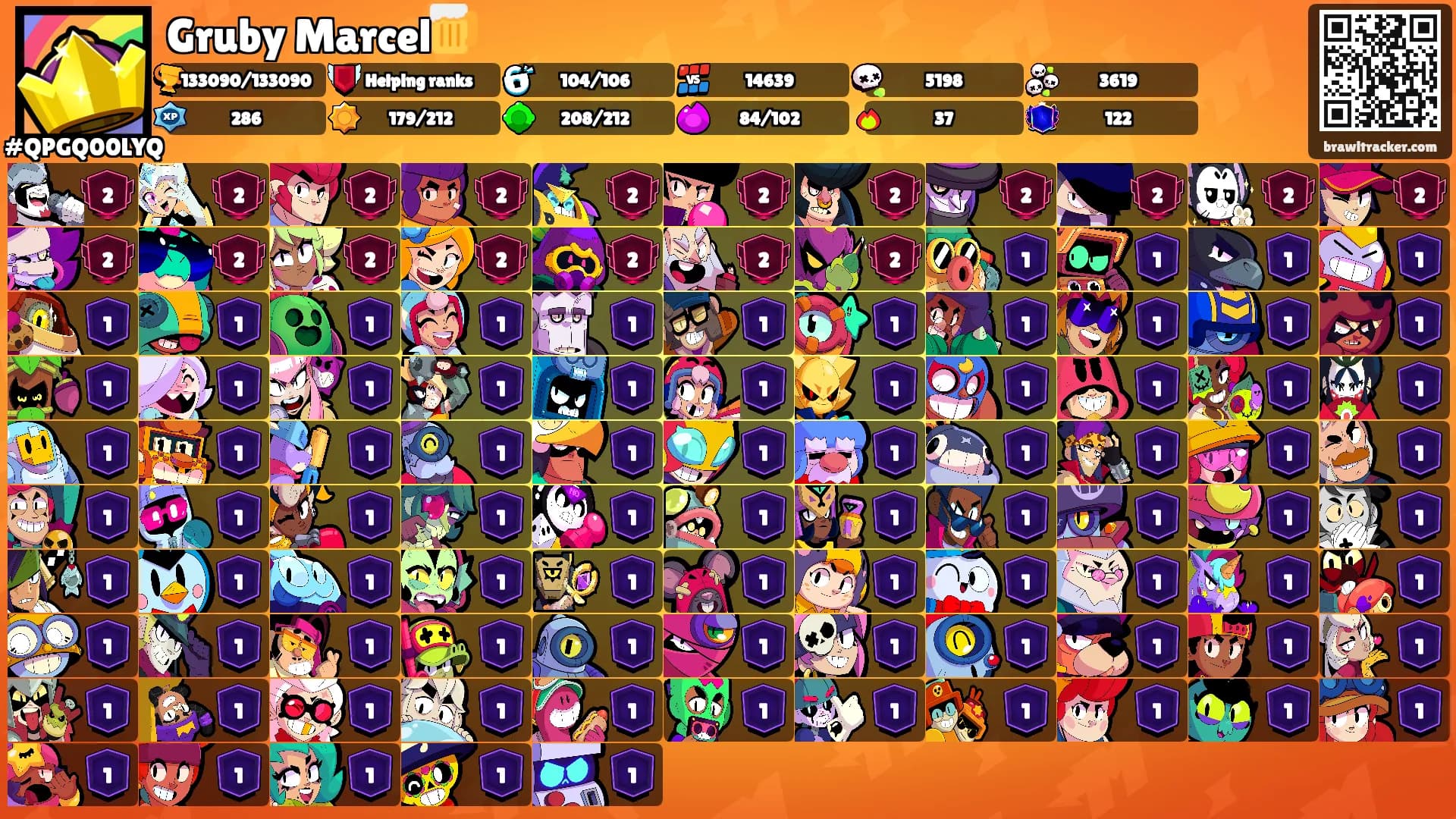 Gruby Marcel🍺's Ranks