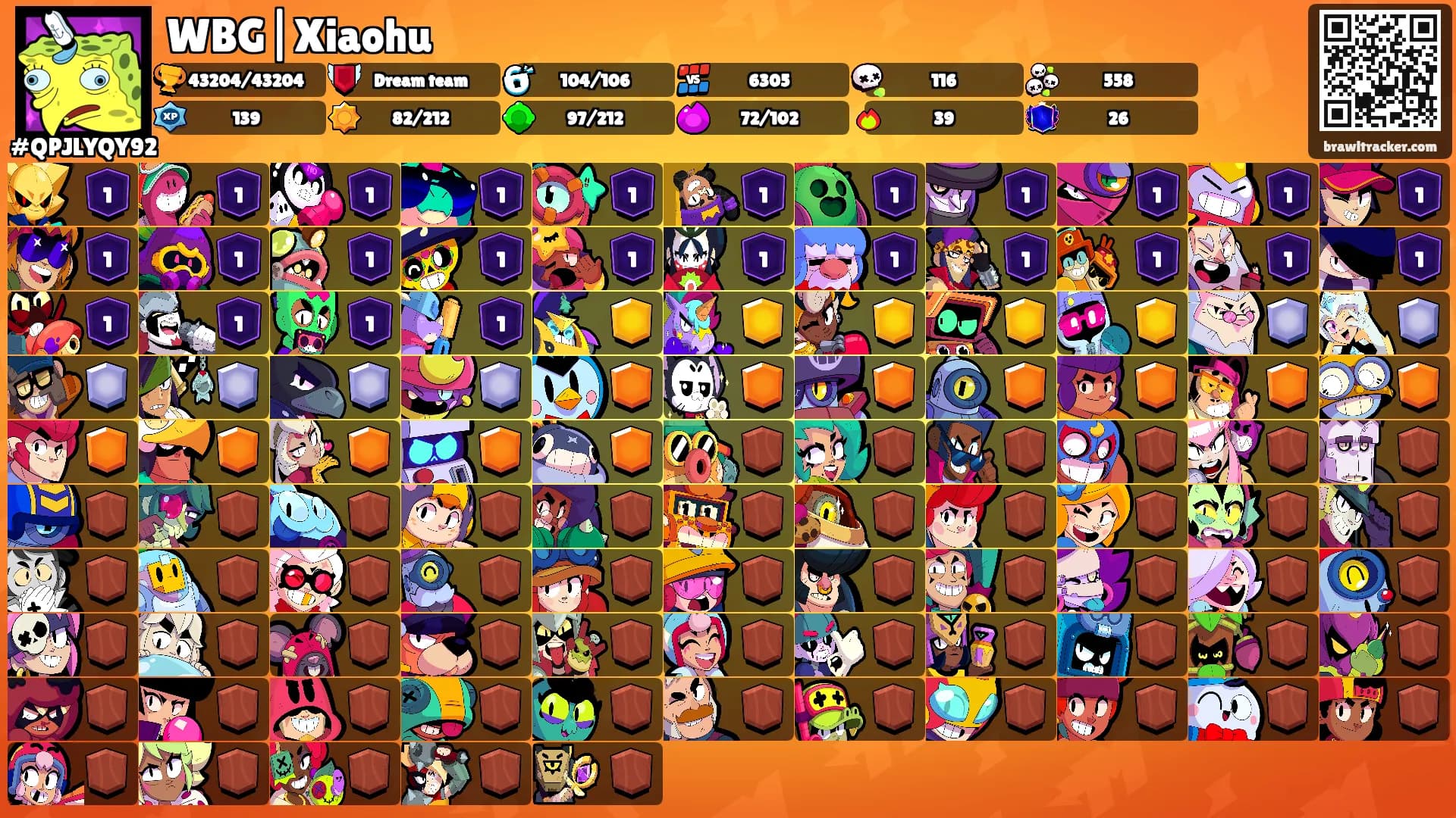 WBG|Xiaohu's Ranks