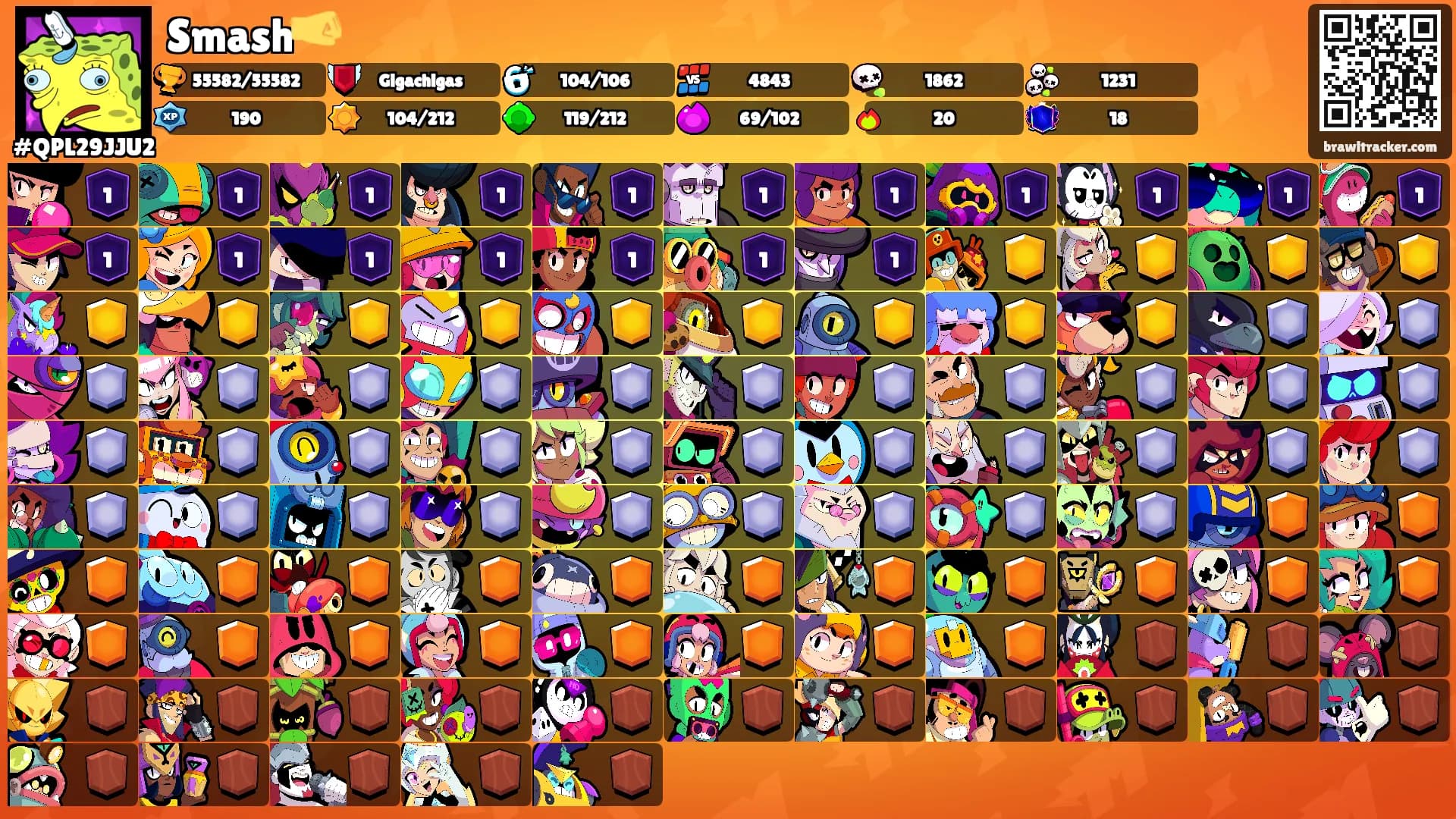 Smash🤜's Ranks