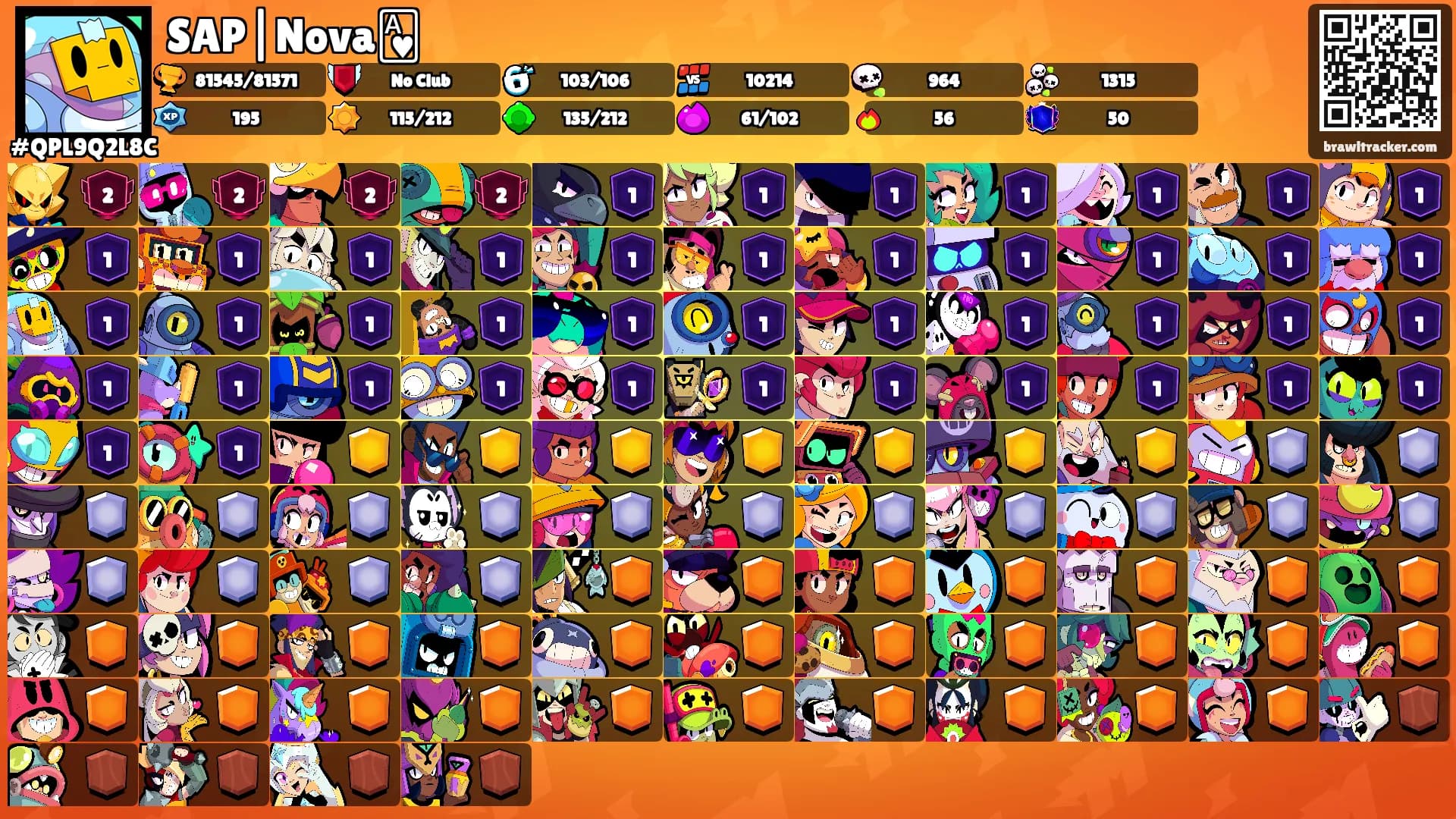 SAP|Nova🂱's Ranks