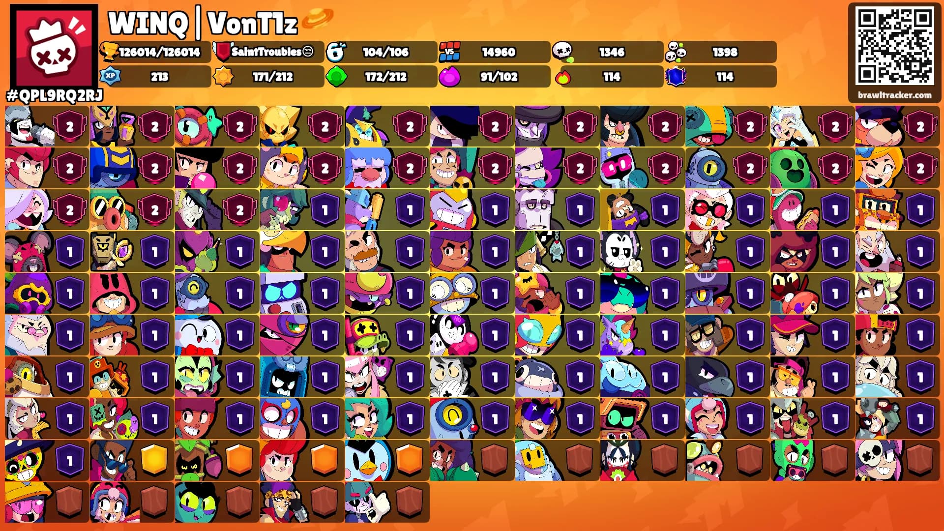 WINQ|VonT1z 🪐's Ranks