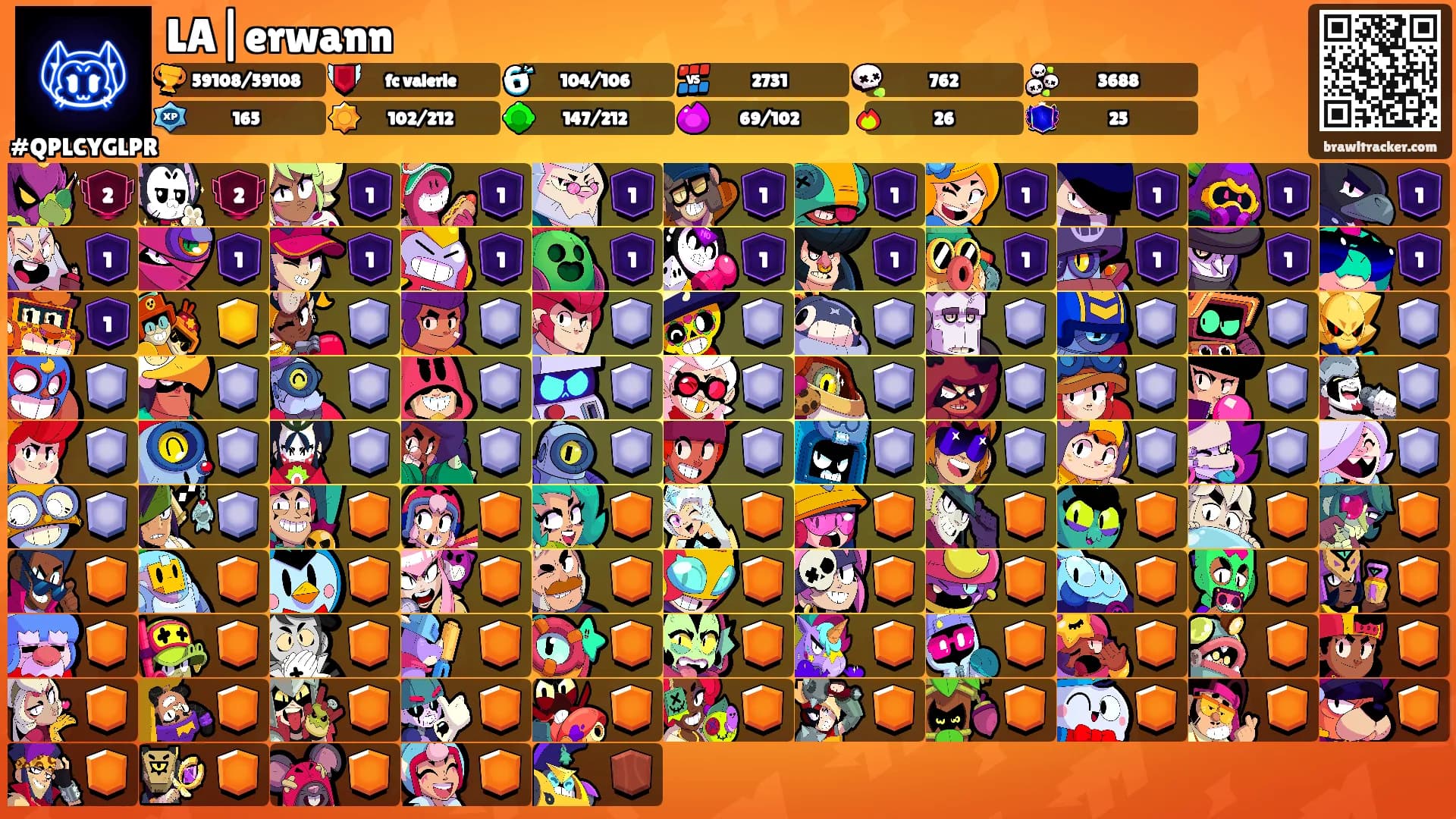 LA|erwann's Ranks