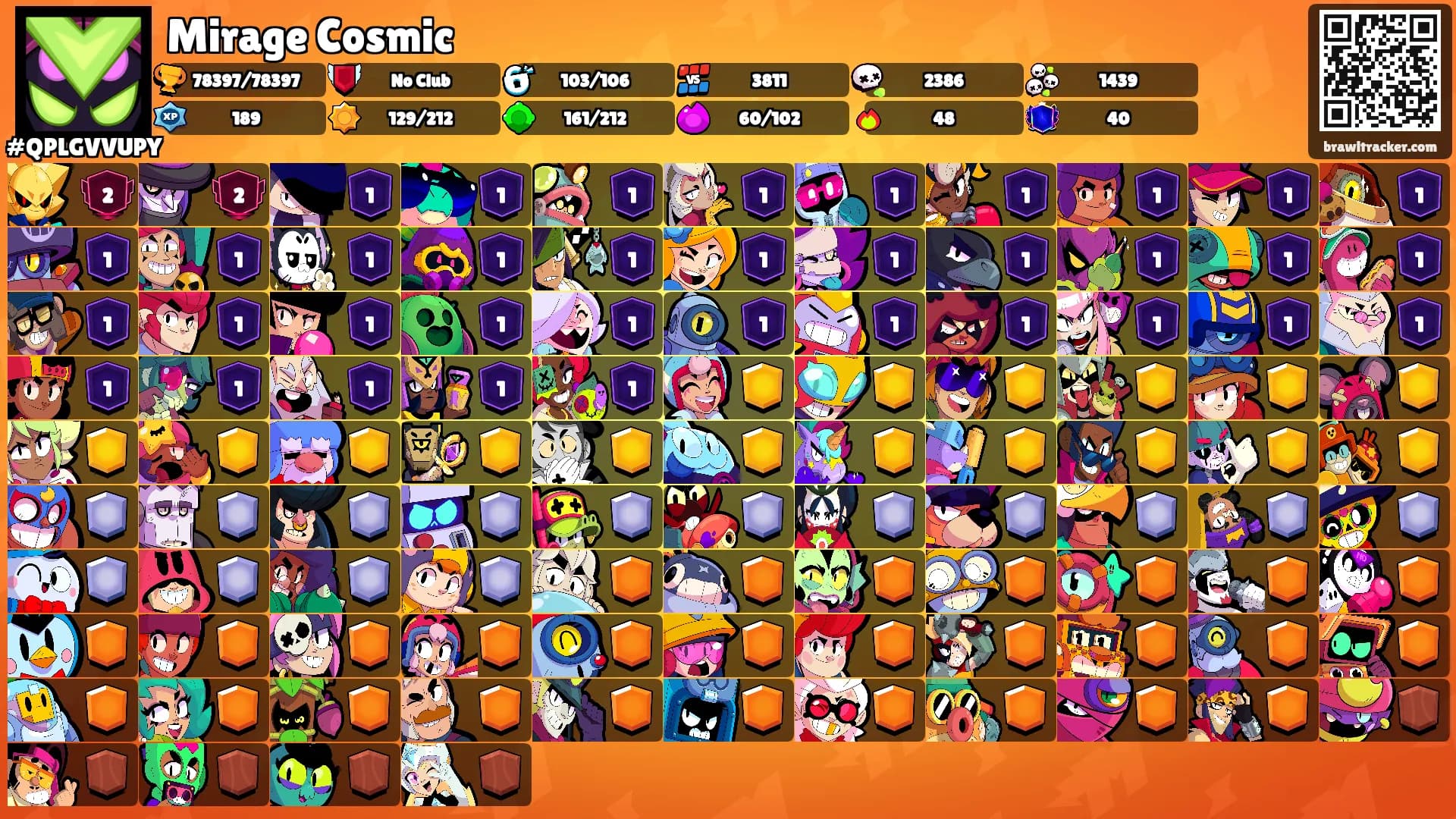 Mirage Cosmic's Ranks