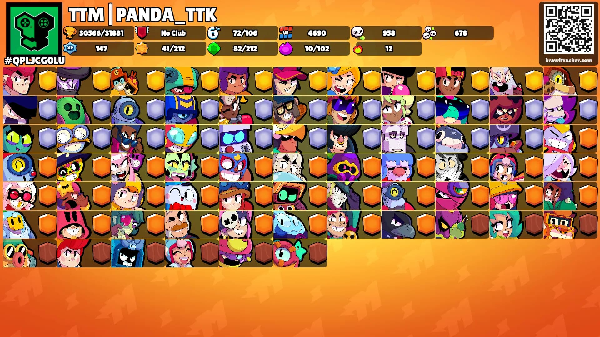 TTM|PANDA_TTK's Ranks