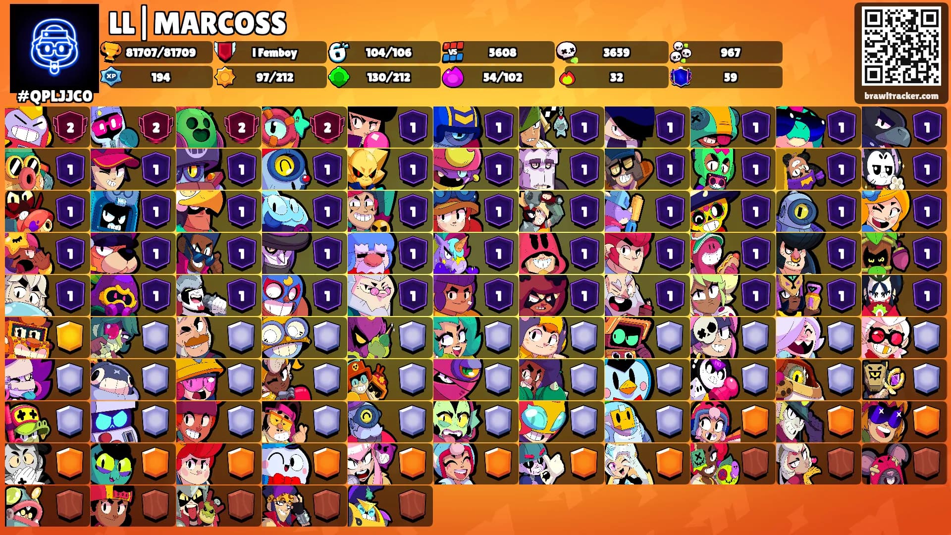 LL|MARCOSS's Ranks