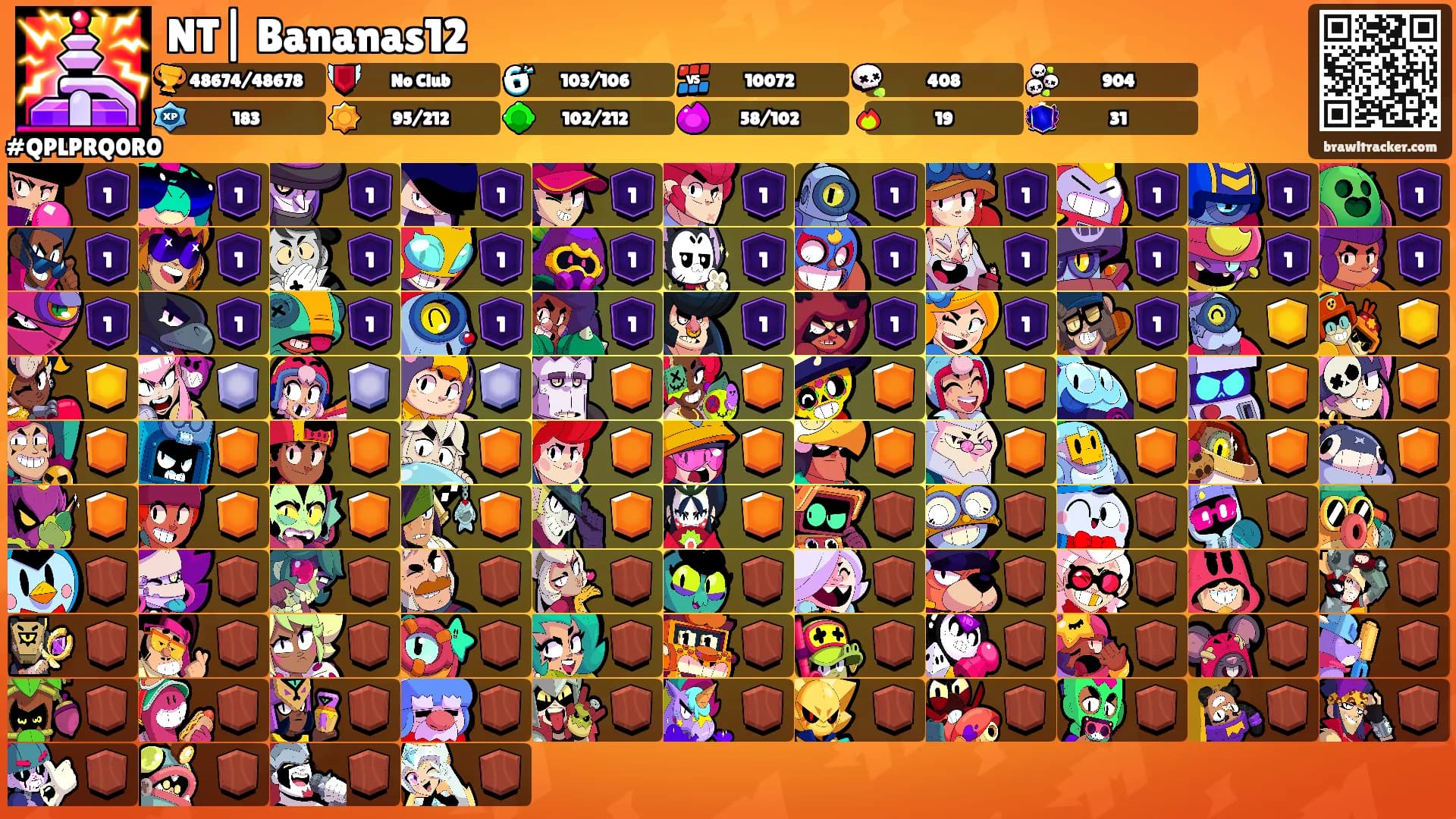 NT| Bananas12's Ranks