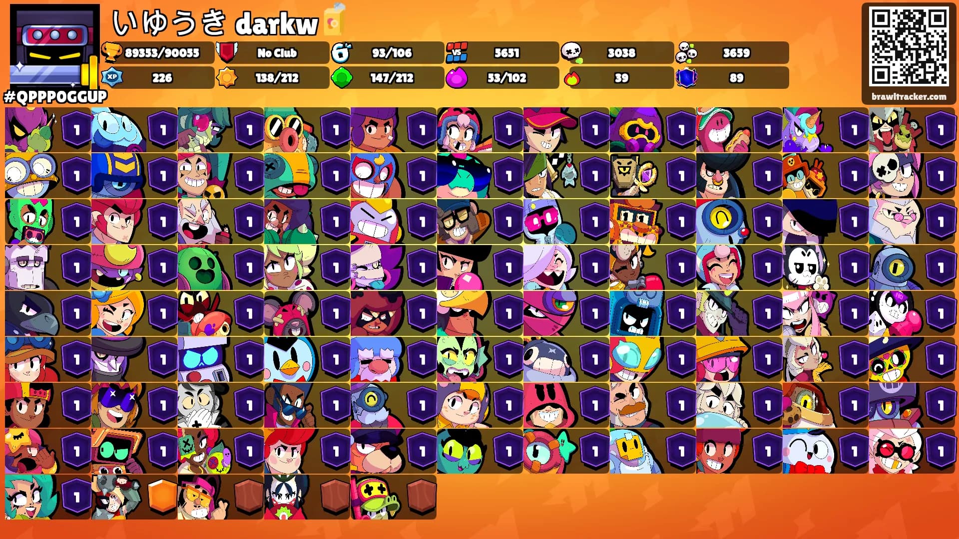 いゆうき darkw🧃's Ranks