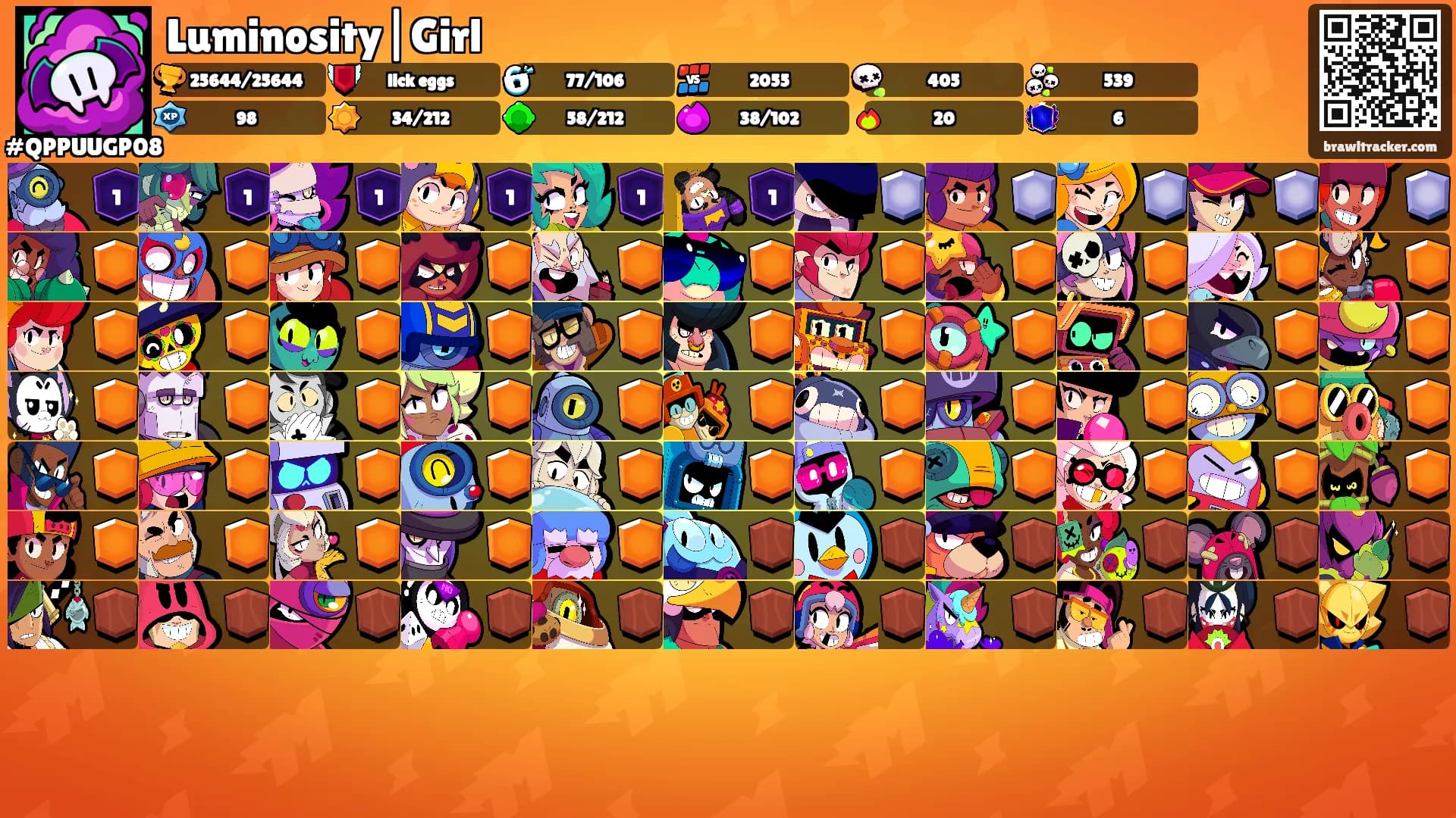 Luminosity|Girl's Ranks