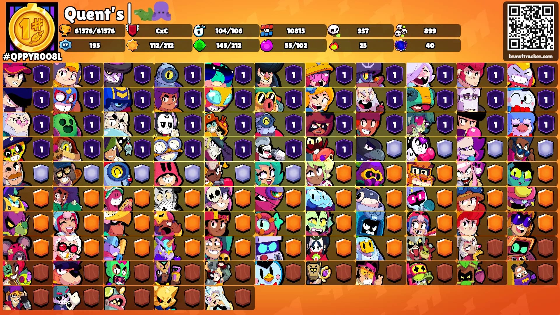 Quent’s|🐊🐙's Ranks