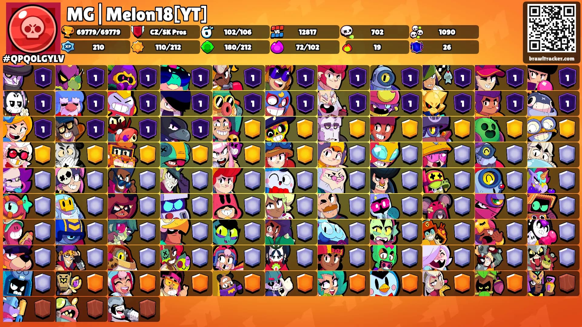 MG|Melon18[YT]'s Ranks