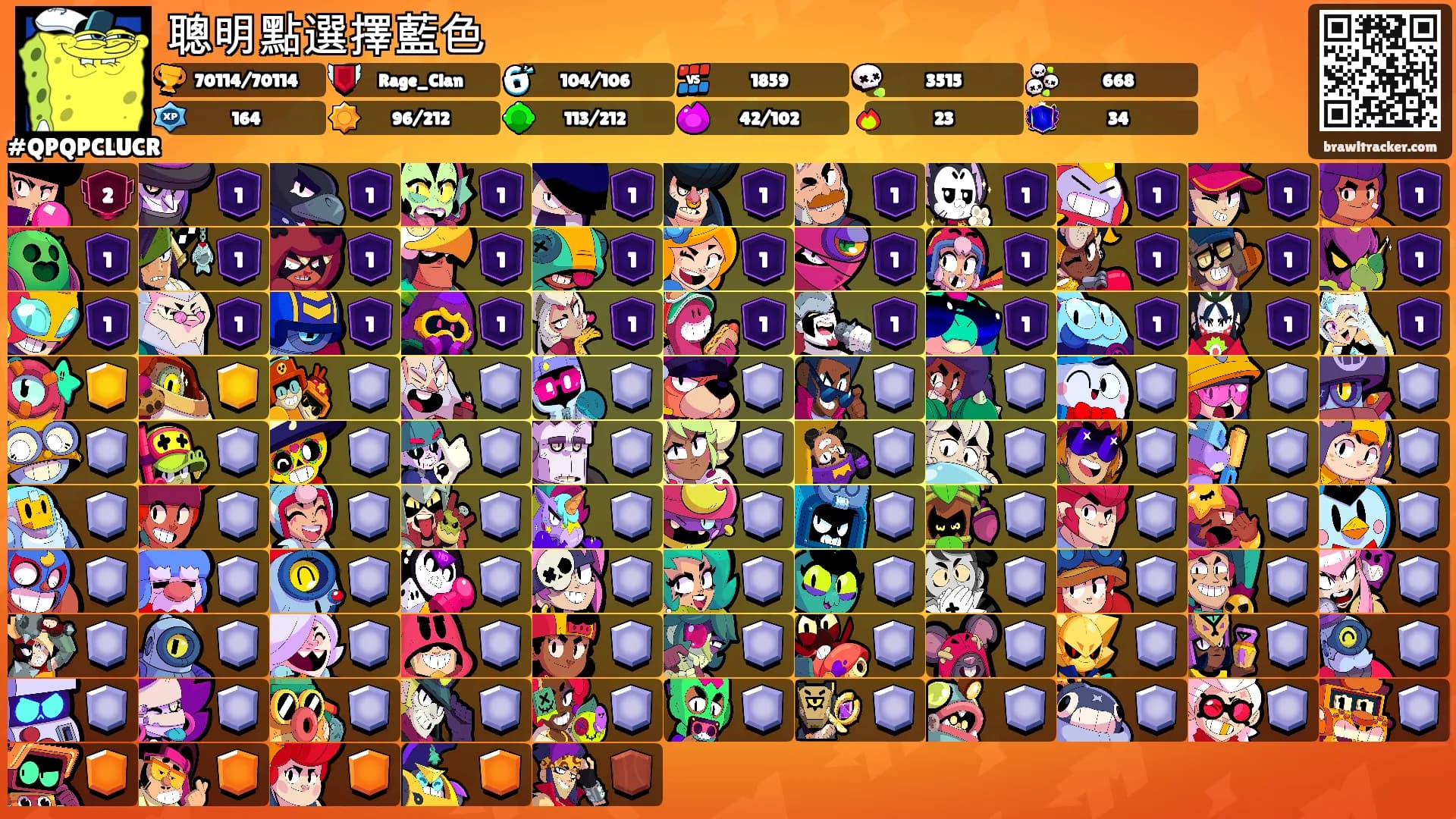 聰明點選擇藍色's Ranks