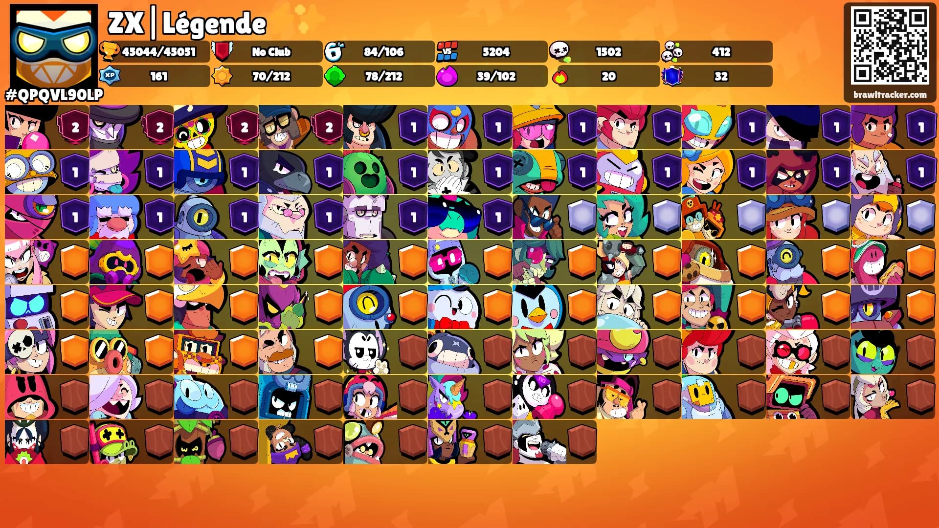 ZX|Légende⚡✨'s Ranks