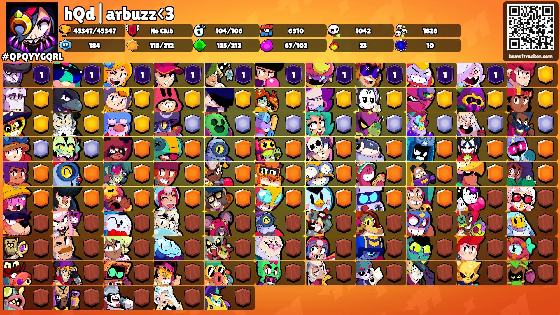 hQd|arbuzz<3's Ranks