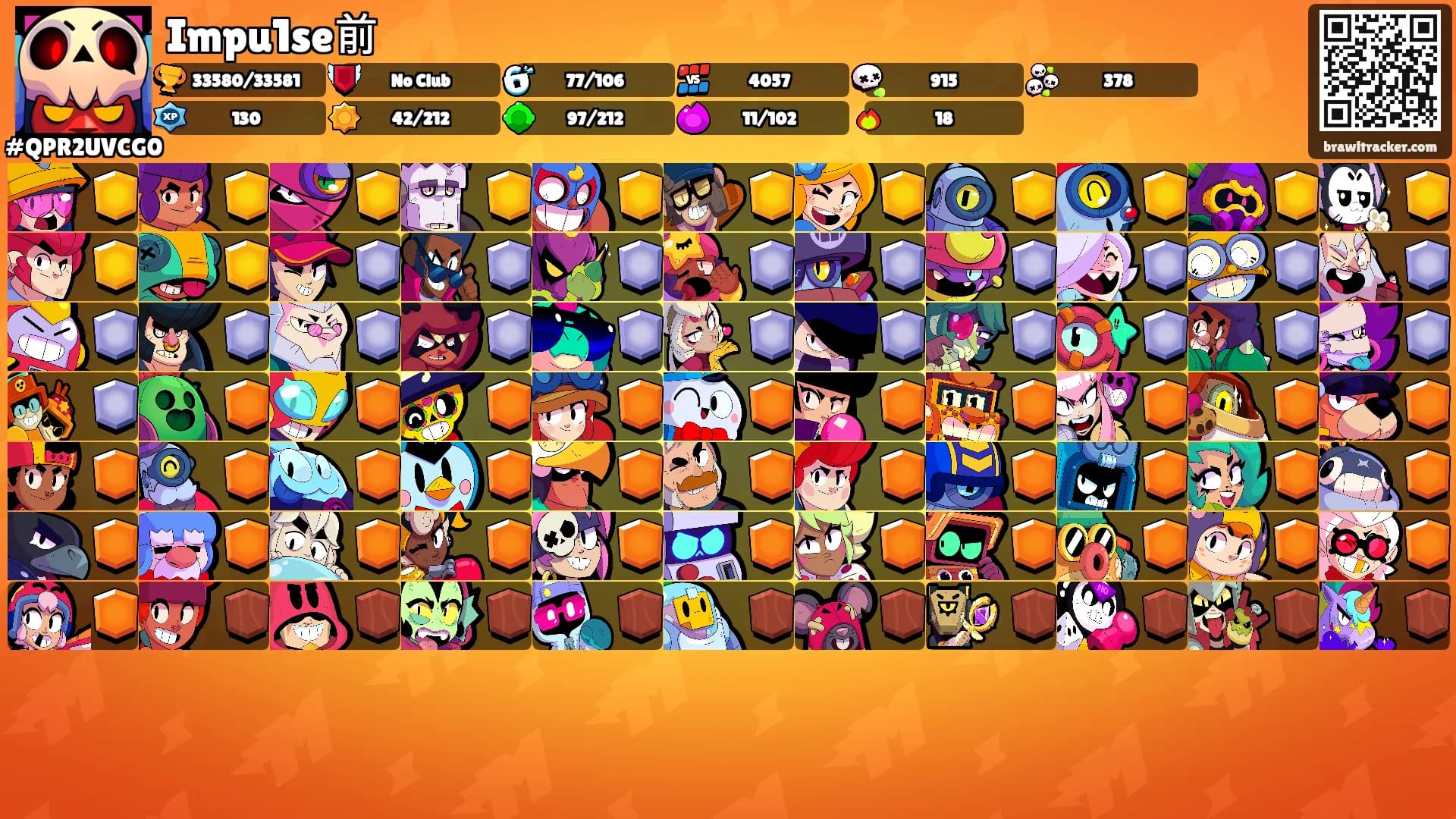 Impu1se前's Ranks