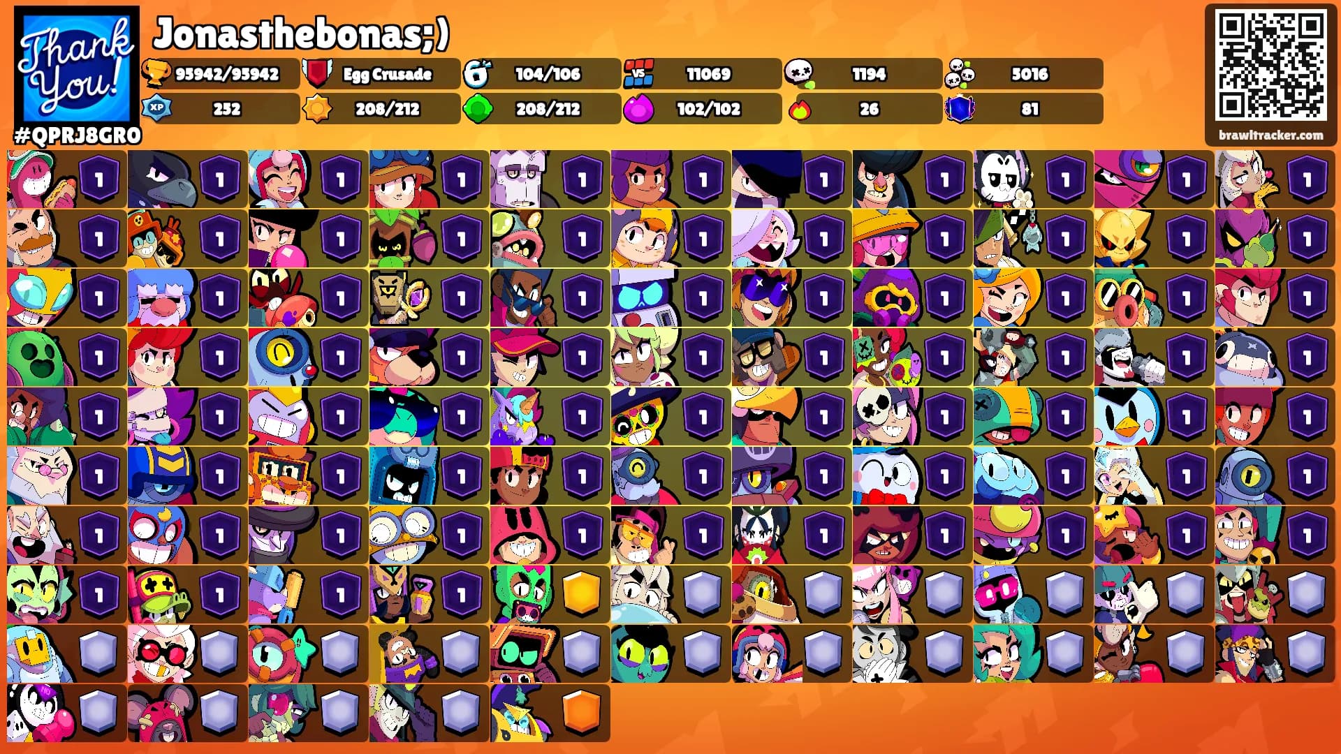 Jonasthebonas;)'s Ranks