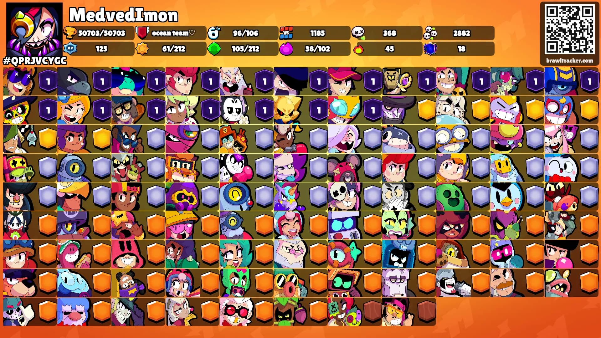 MedvedImon's Ranks