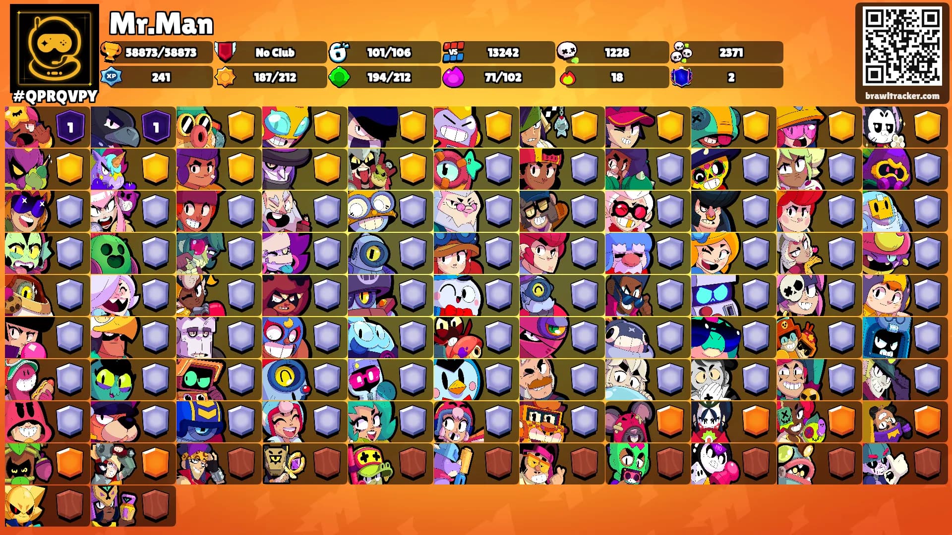Mr.Man's Ranks