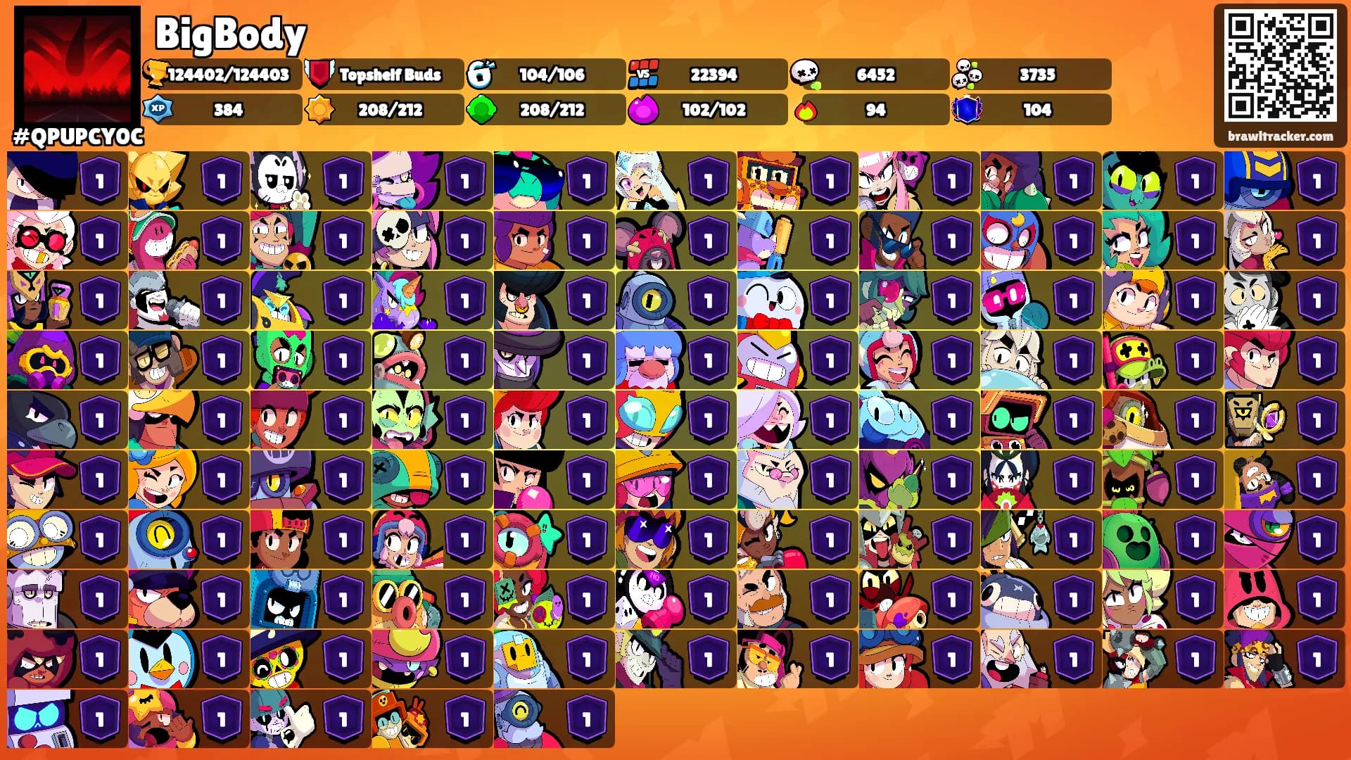 BigBody's Ranks