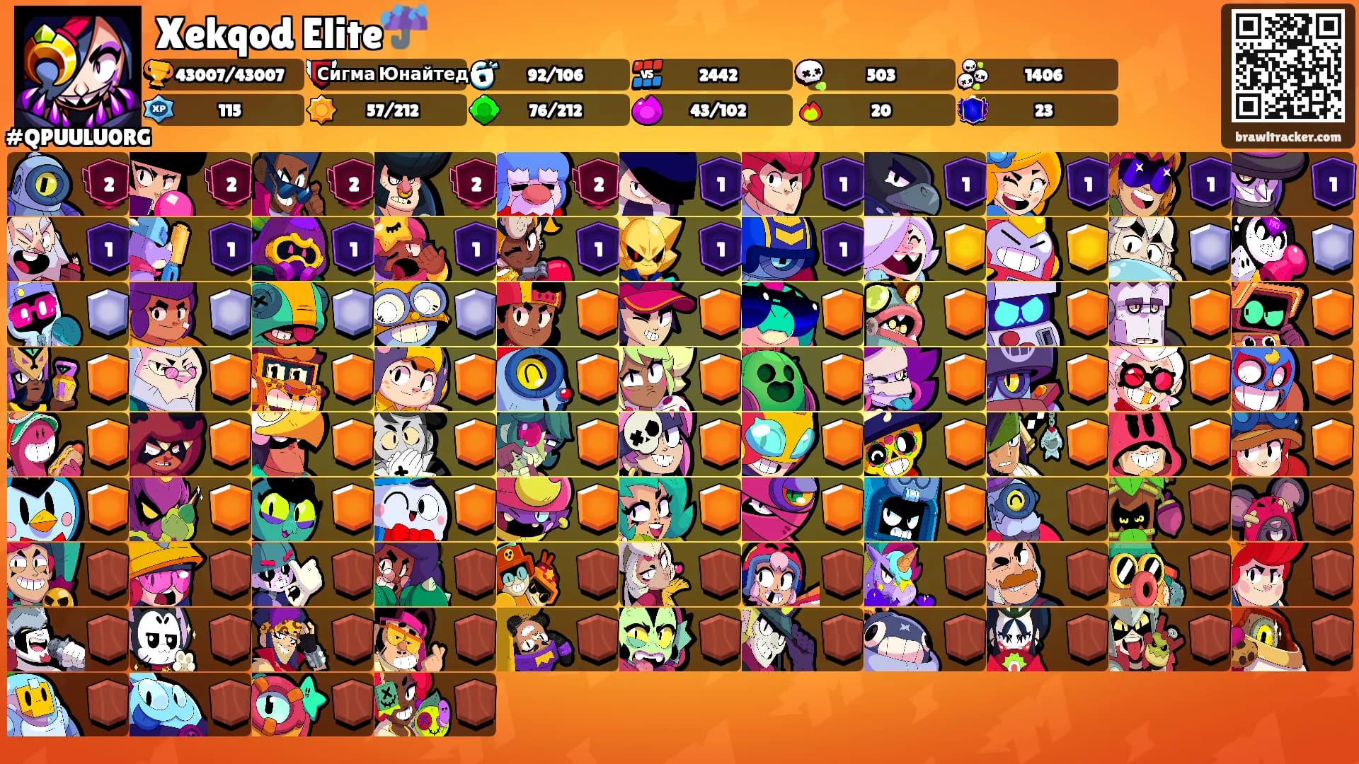 Xekqod Elite☔'s Ranks