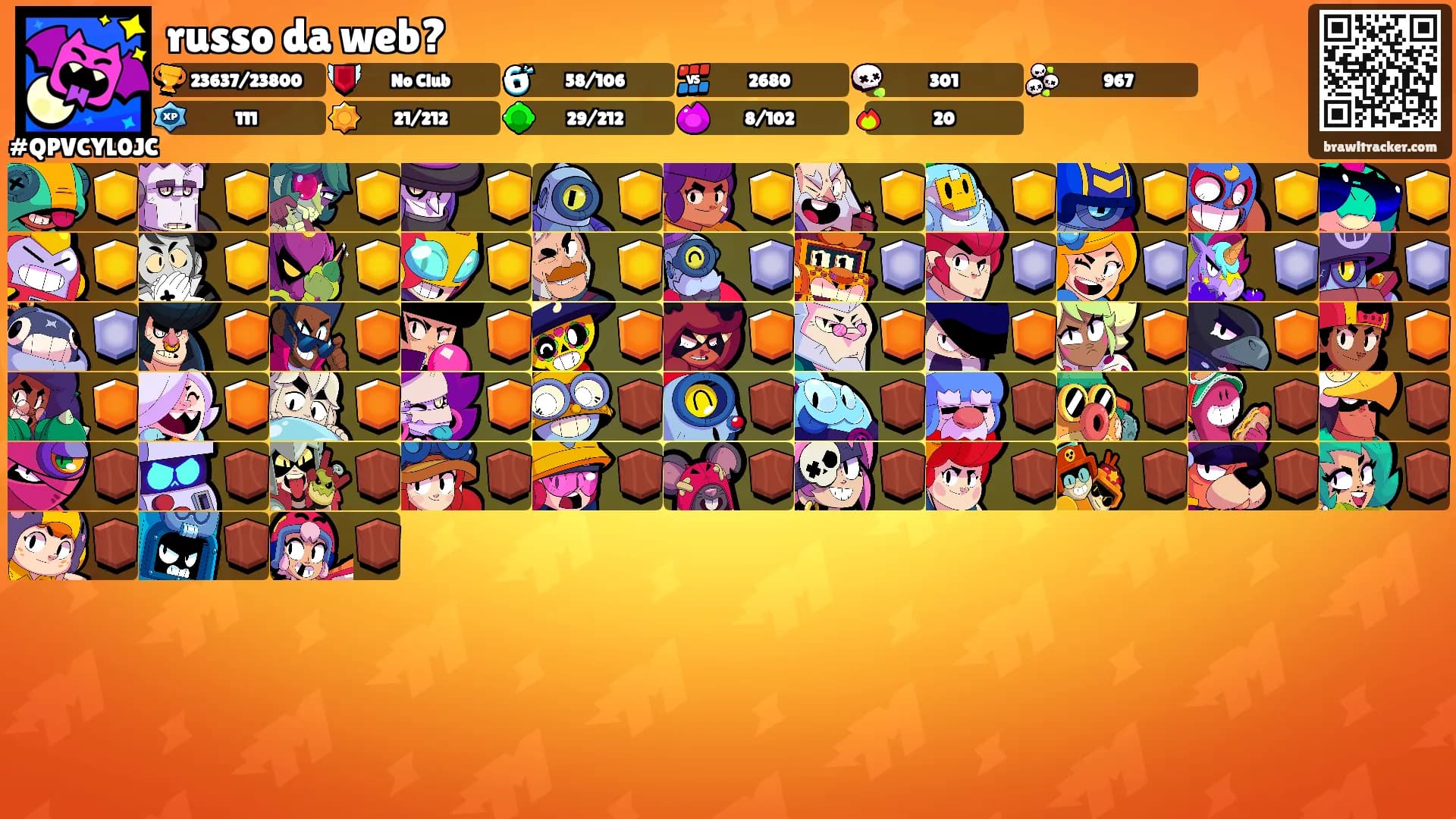 russo da web?'s Ranks