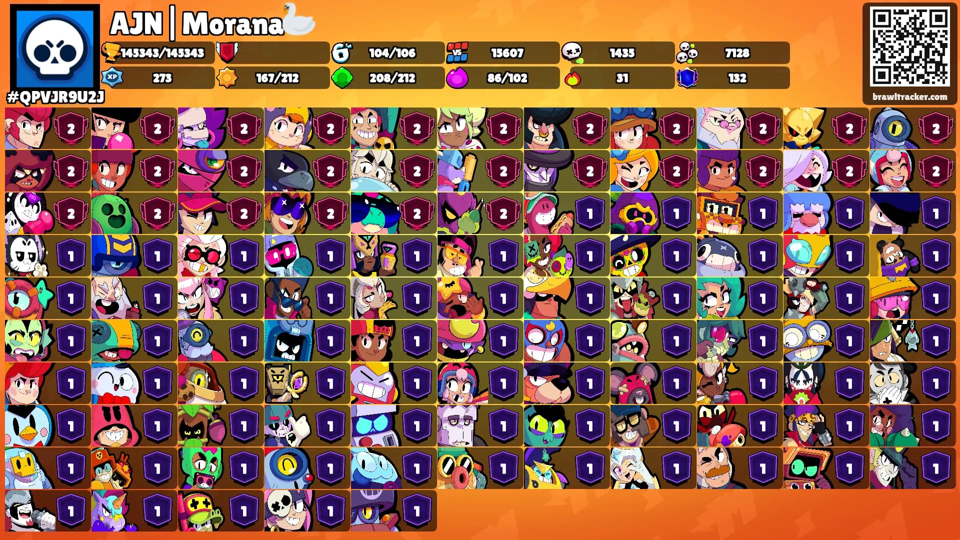 AJN|Morana🦢's Ranks