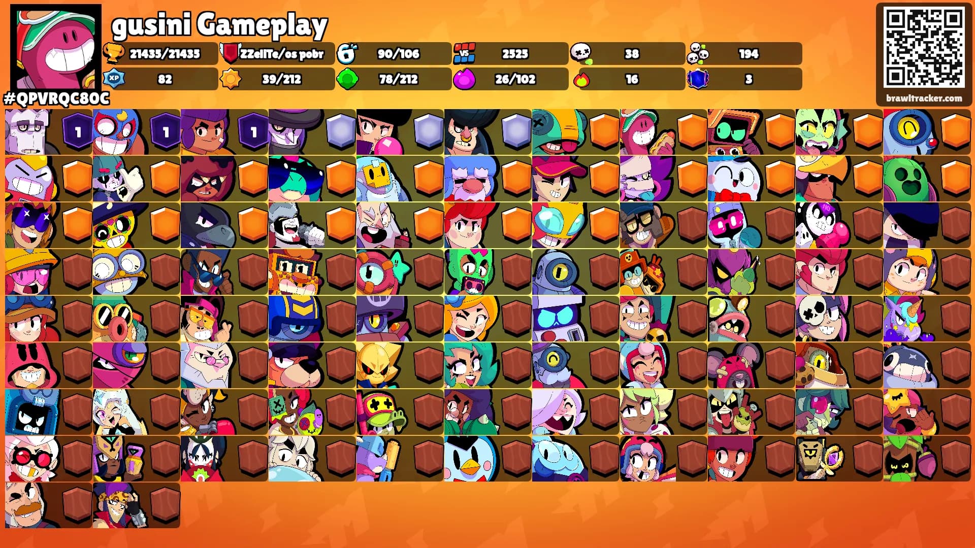gusini Gameplay's Ranks