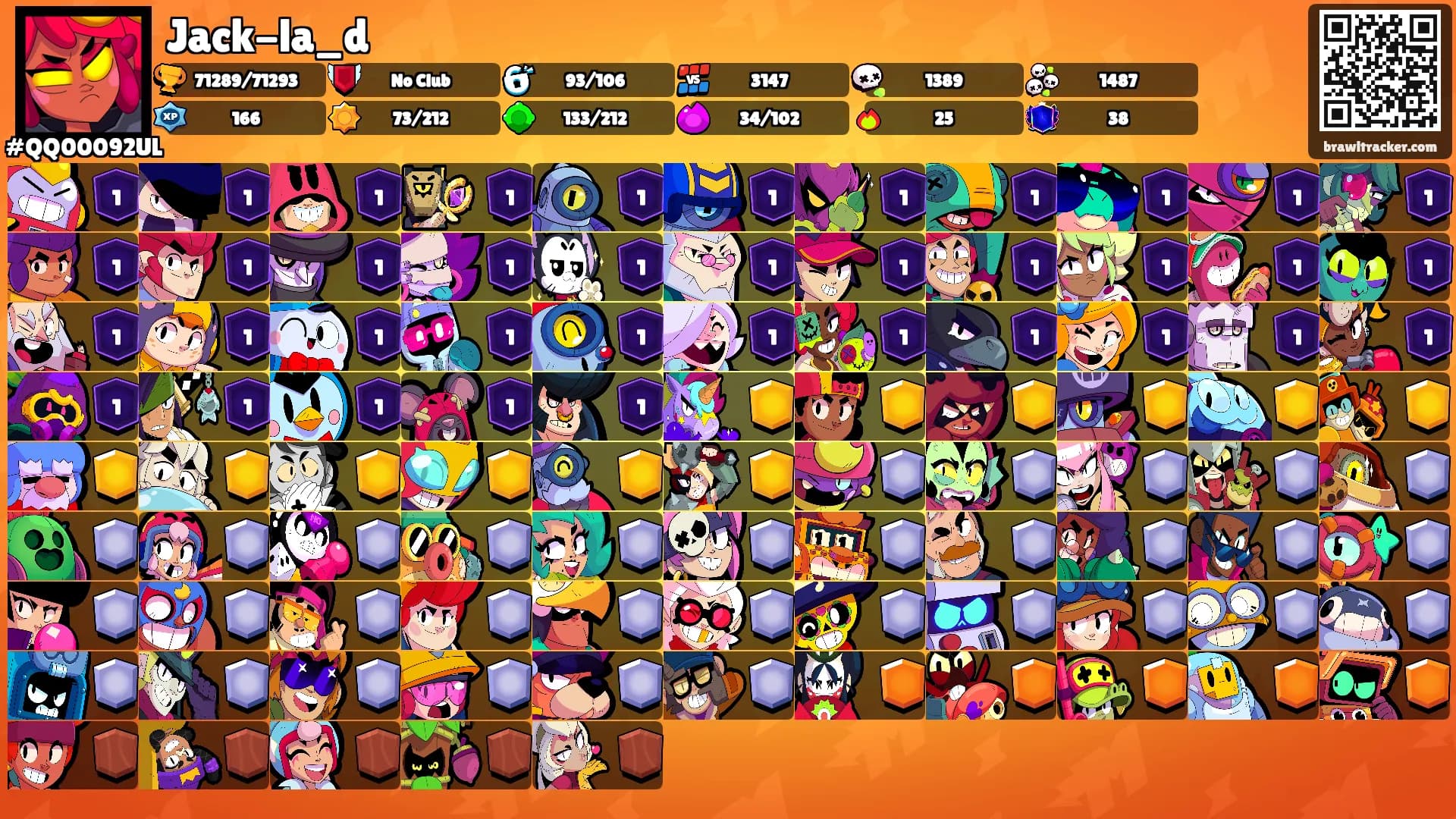 Jack-la_d's Ranks
