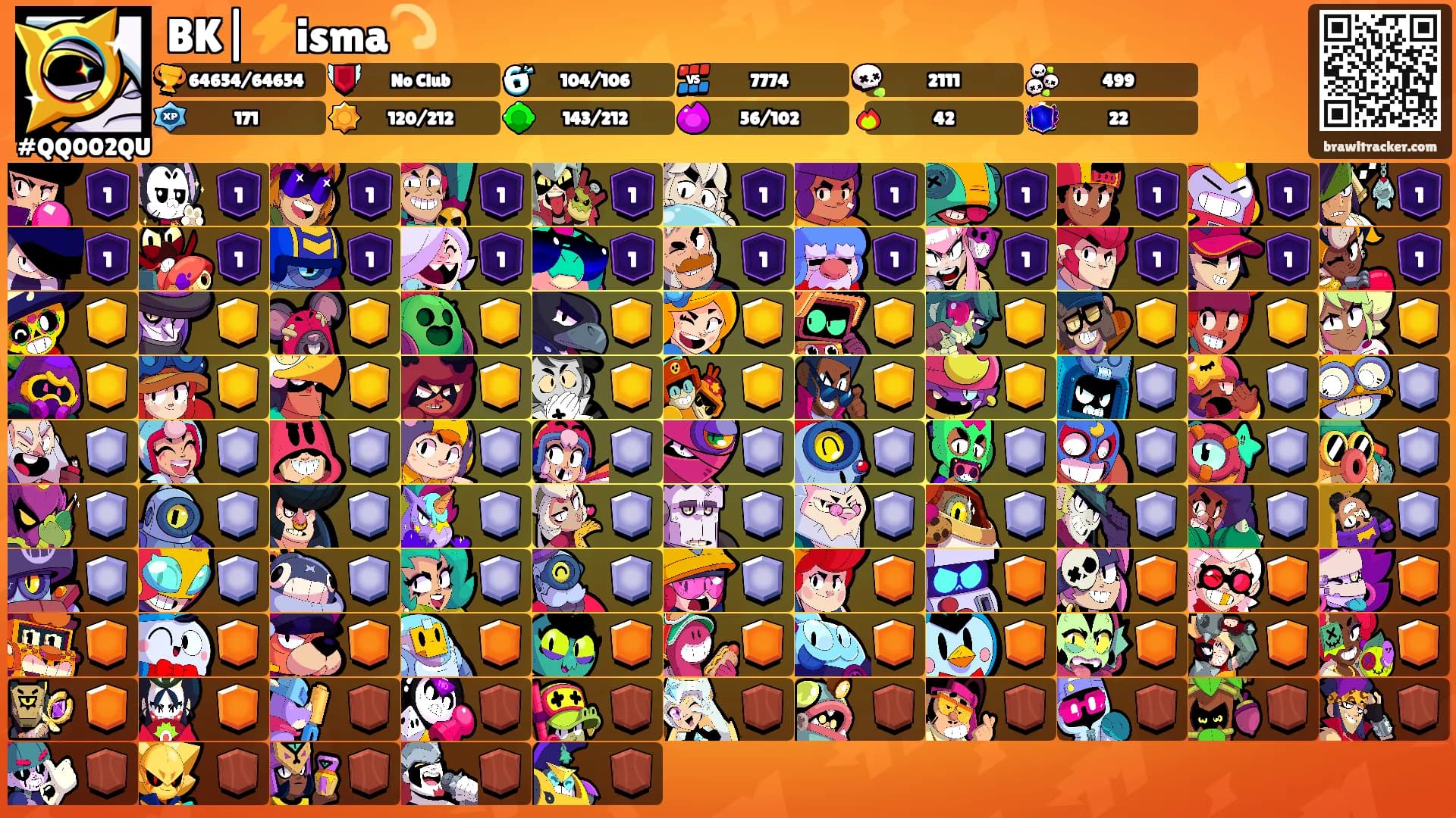 BK|⚡️isma💫's Ranks
