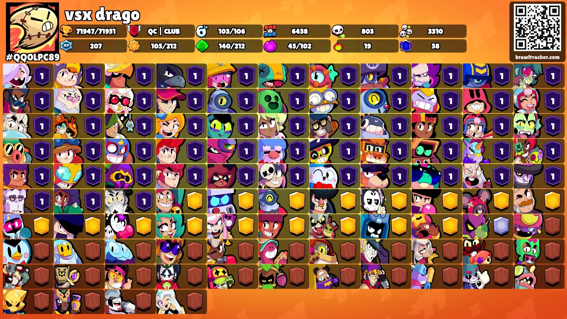 vsx drago's Ranks