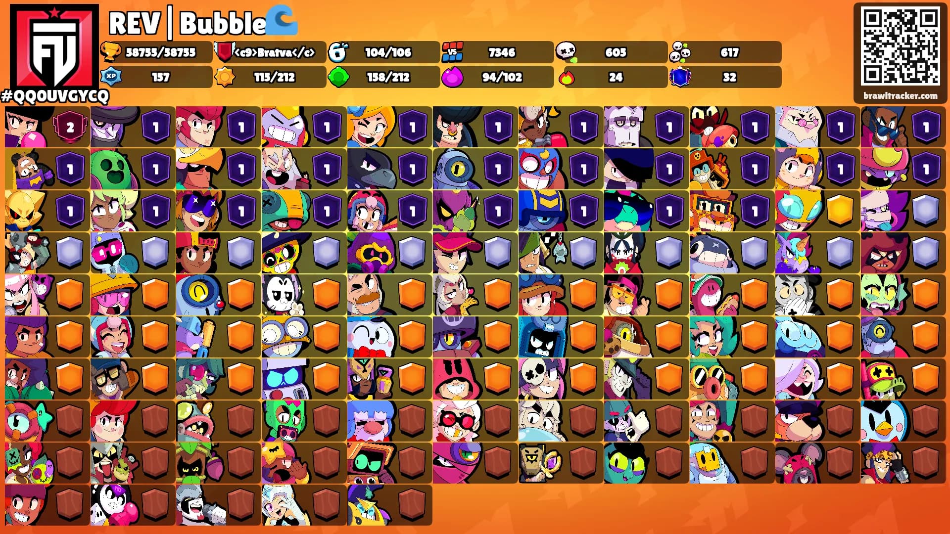 REV|Bubble🌊's Ranks