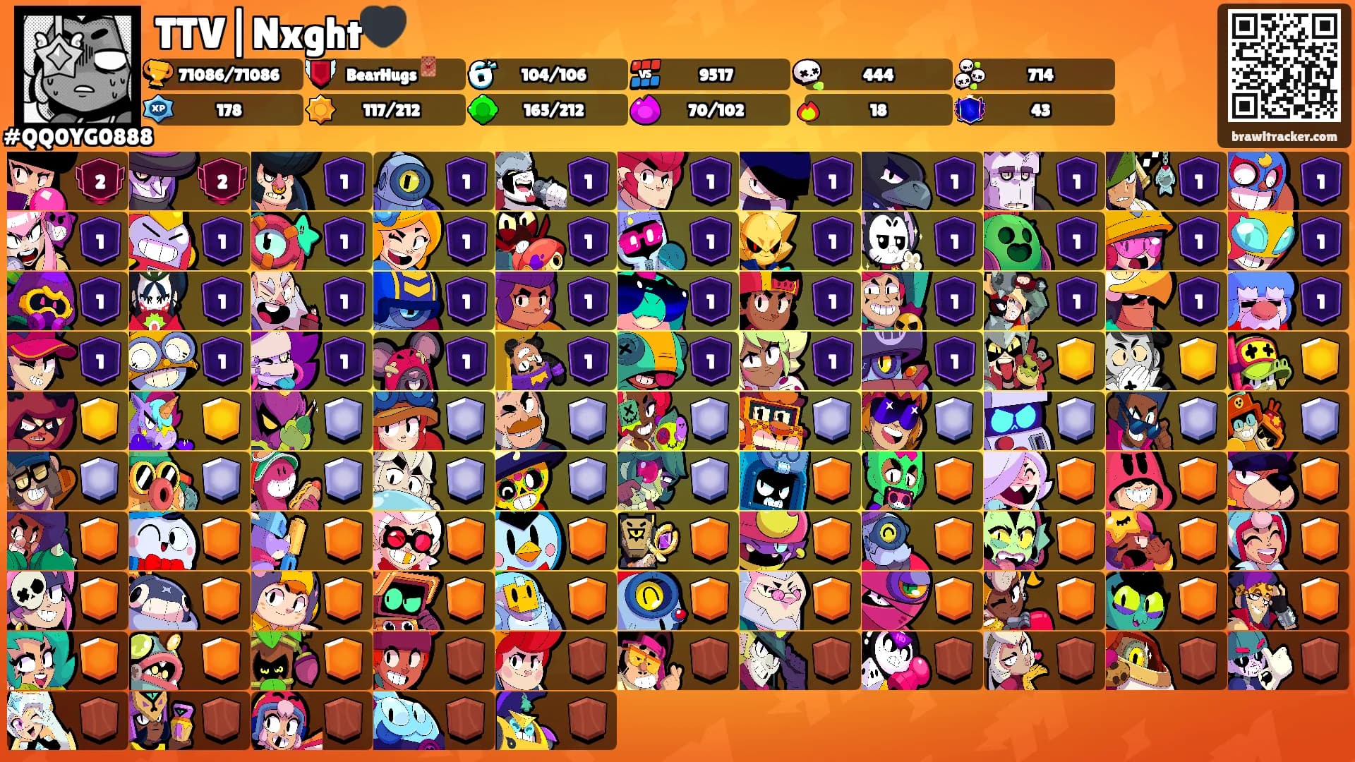 TTV|Nxght🖤's Ranks