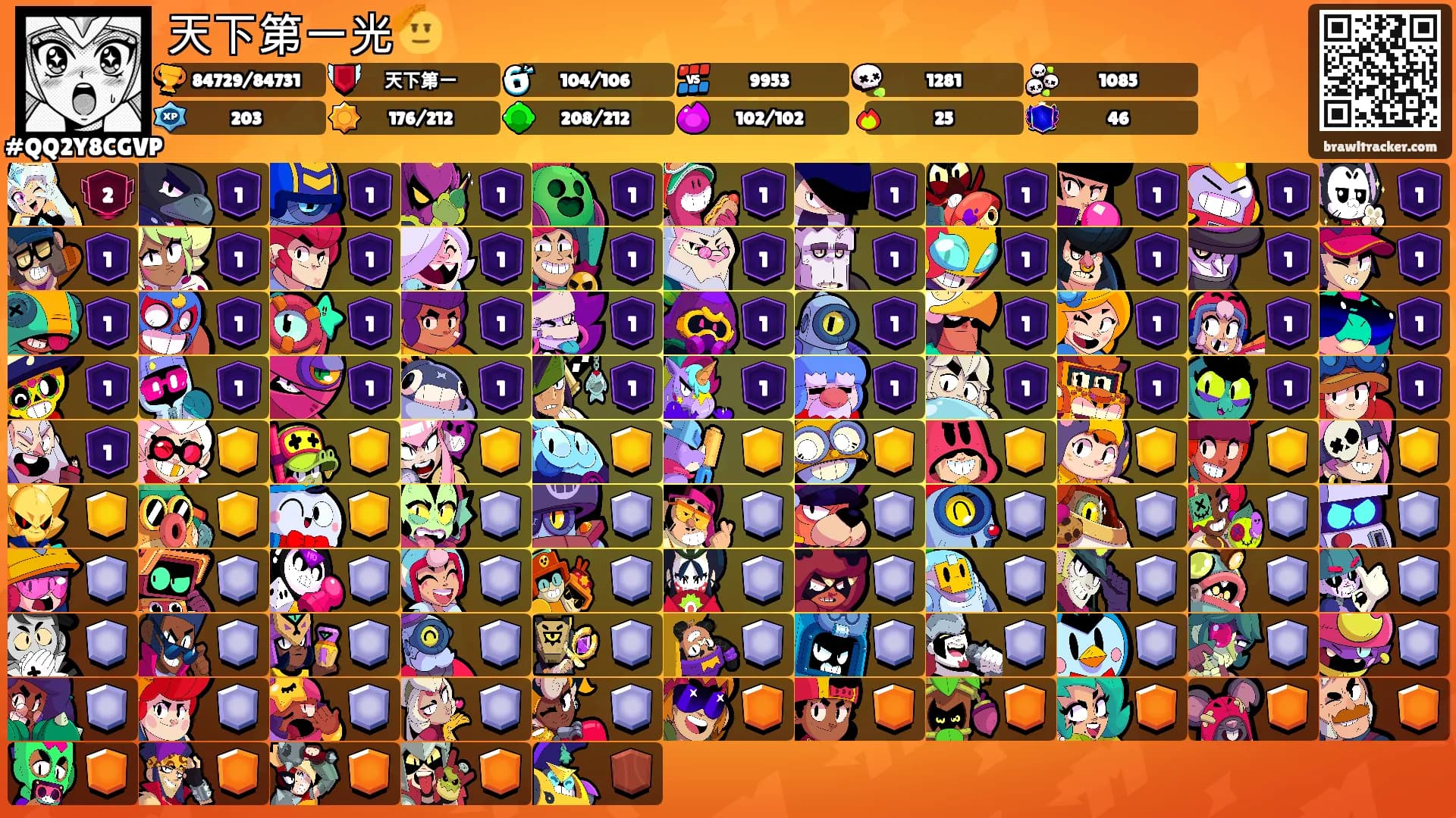 天下第一光🫡's Ranks