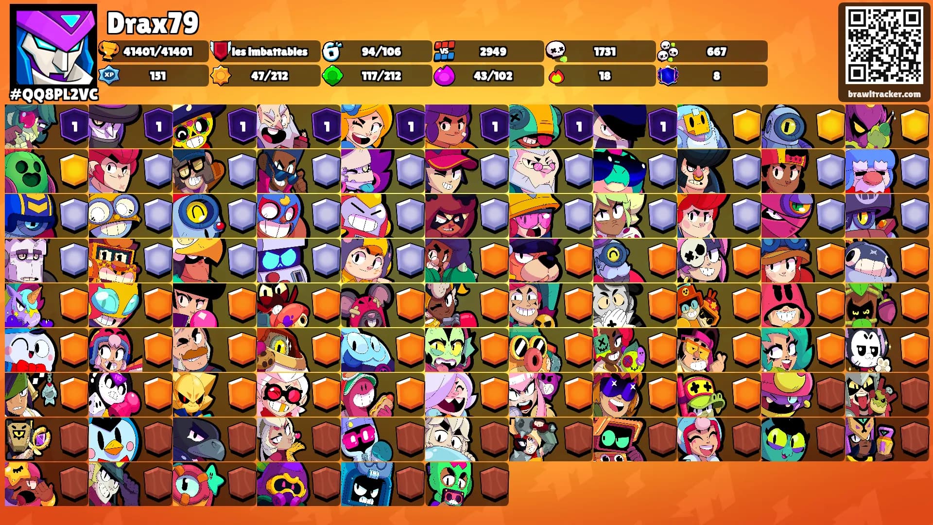 Drax79's Ranks
