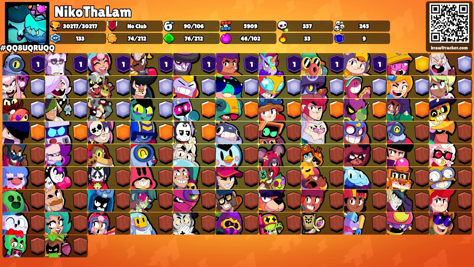 NikoThaLam's Ranks