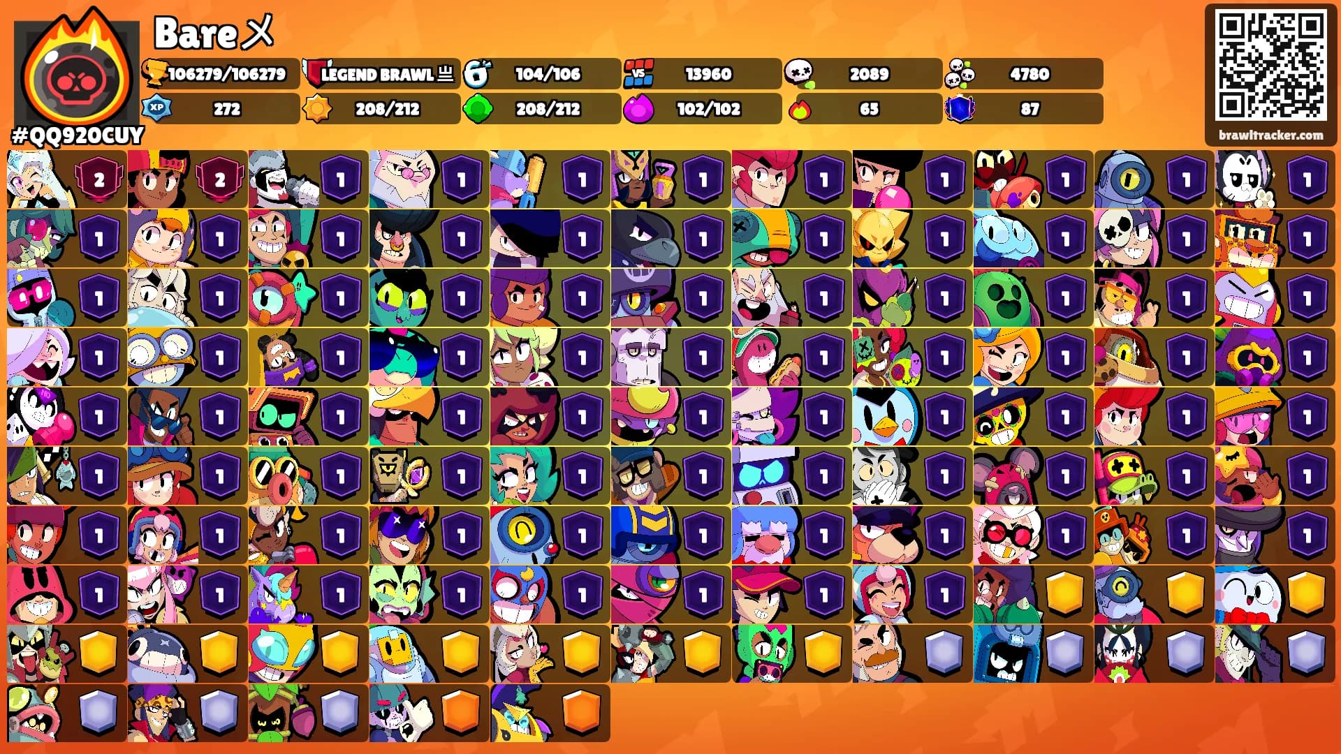 Bareメ's Ranks