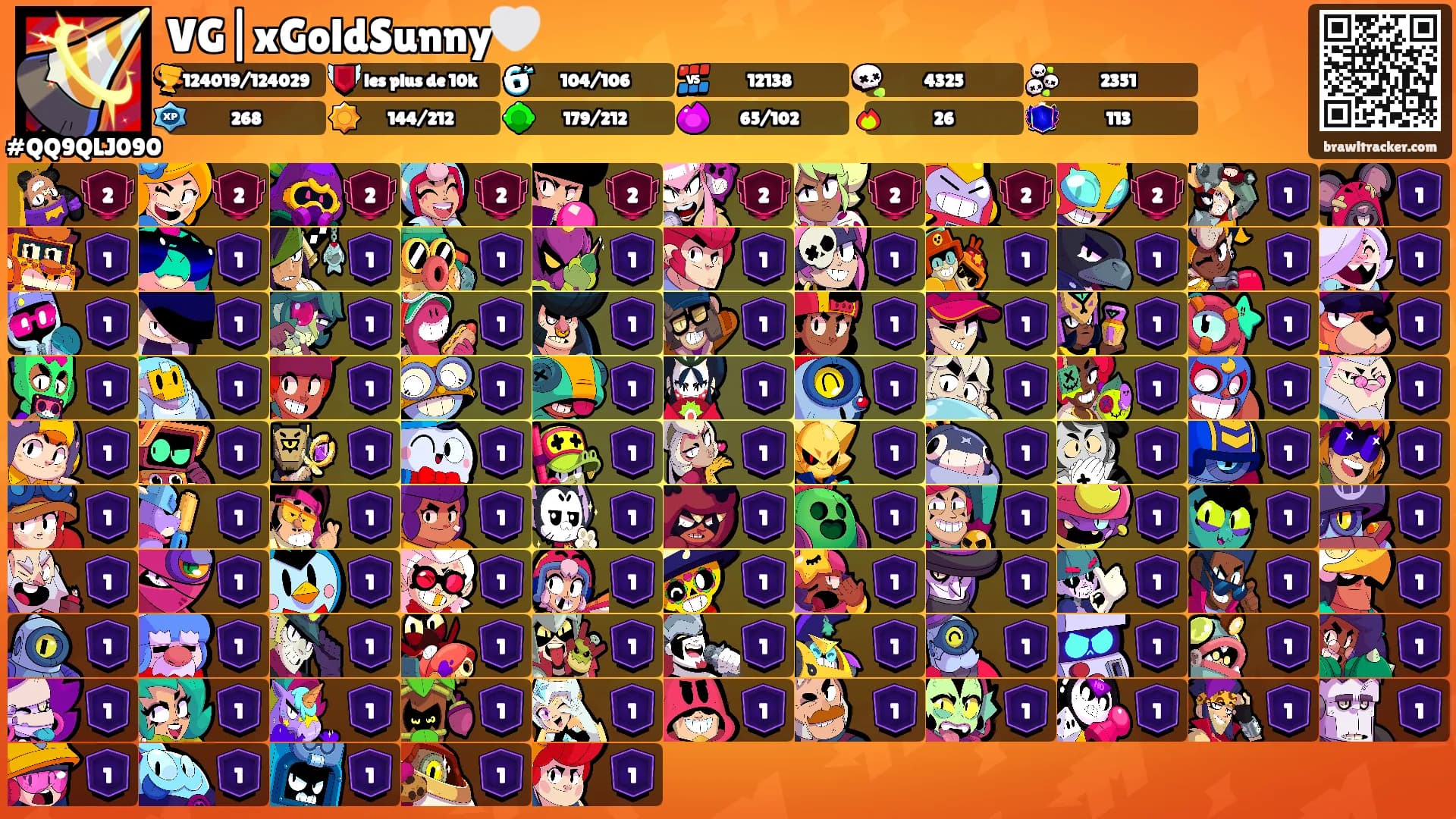VG|xGoldSunny🤍's Ranks