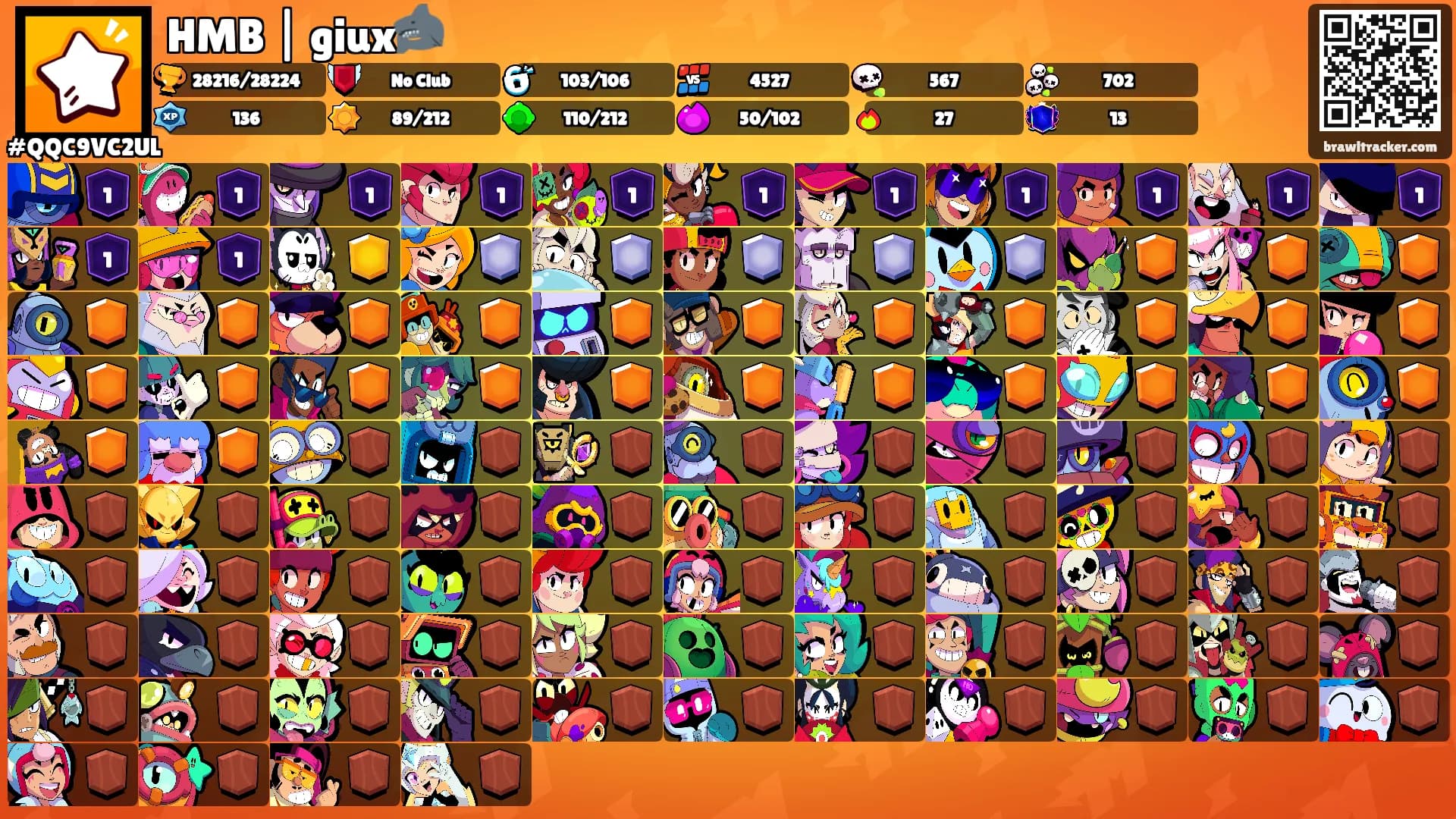 HMB | giux🦈's Ranks