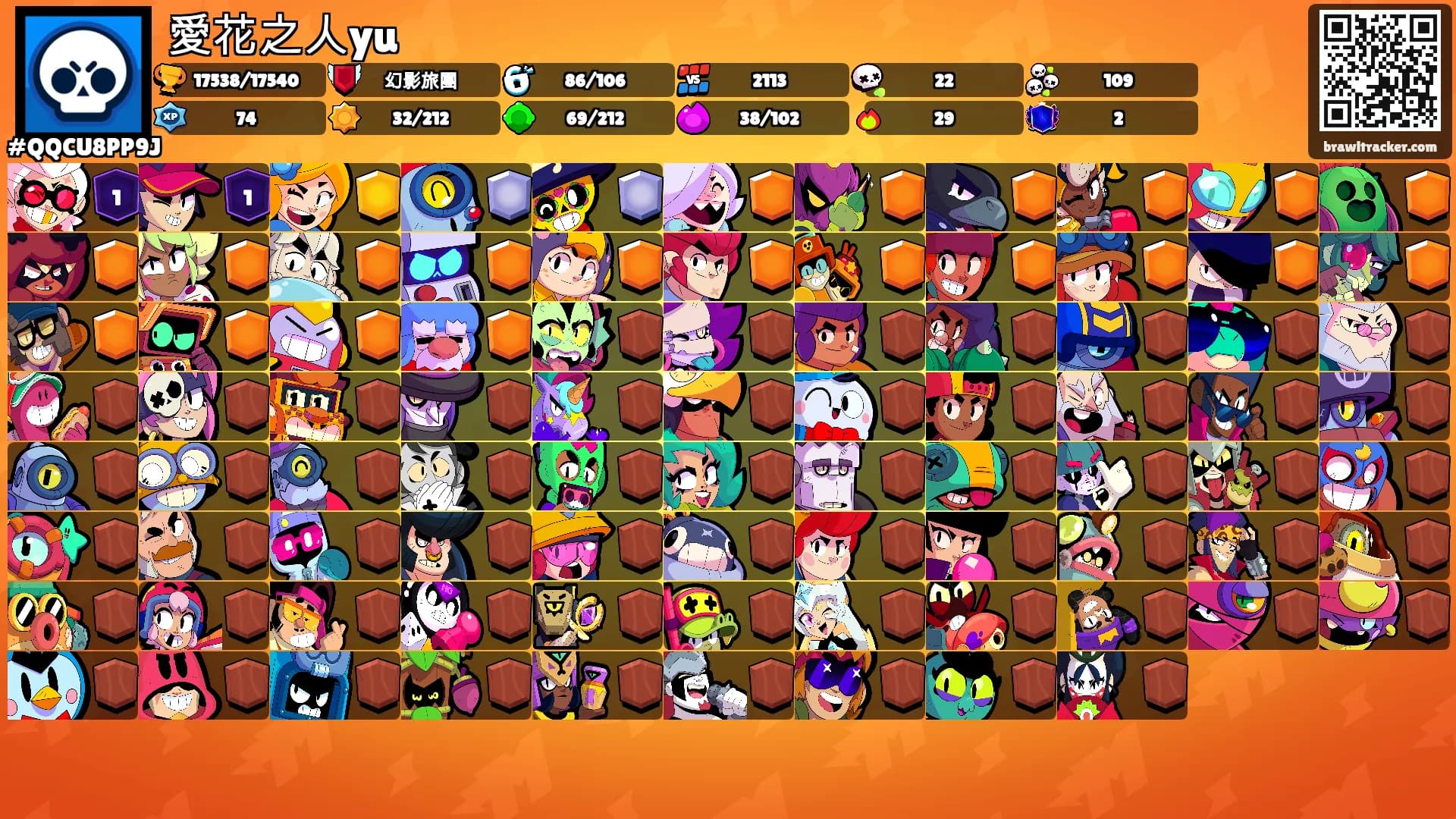 愛花之人yu's Ranks