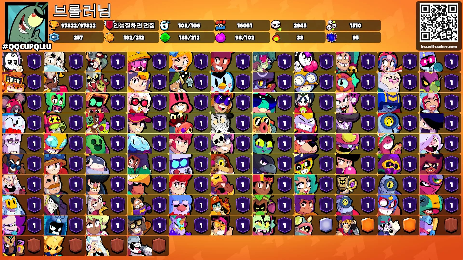 브롤러님's Ranks