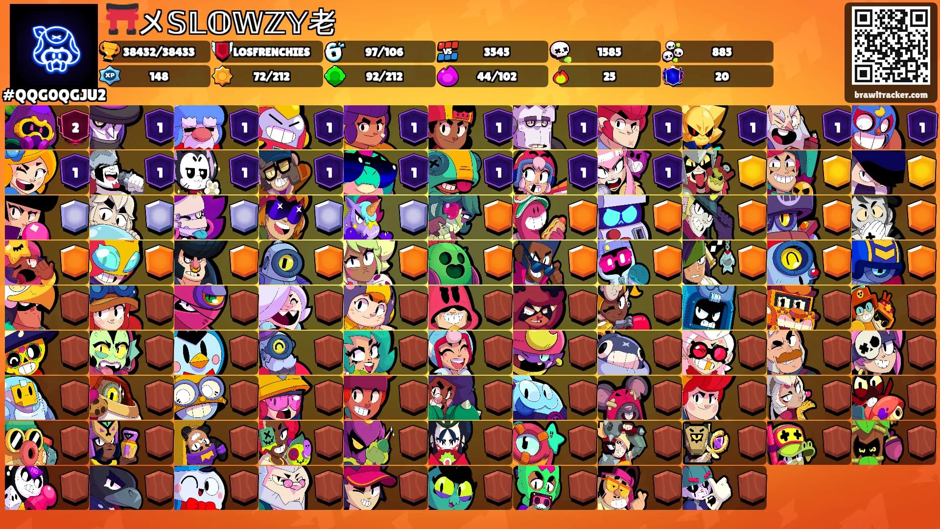 ⛩️メ𝕊𝕃𝕆𝕎ℤ𝕐老's Ranks