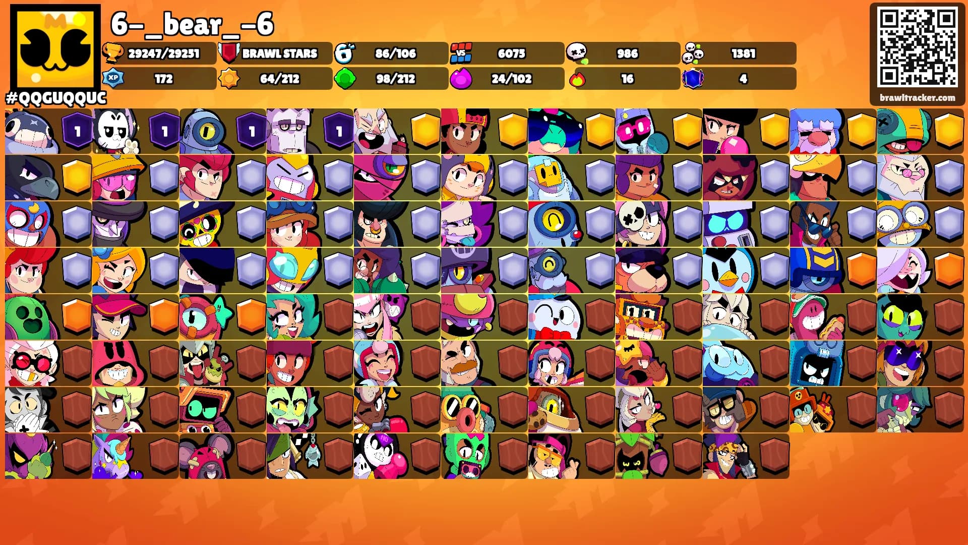 6-_bear_-6's Ranks