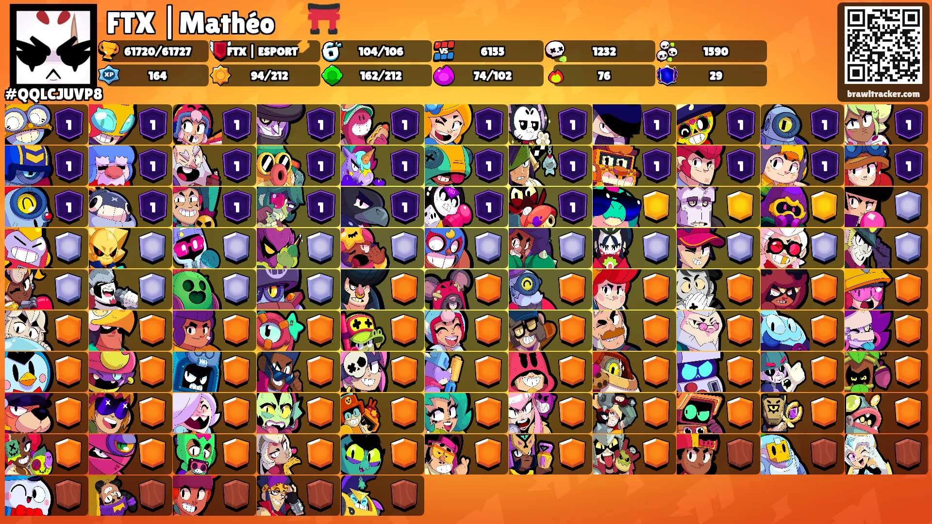 FTX |Mathéo ⚡⛩️'s Ranks