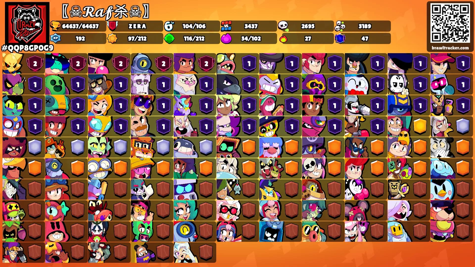 〖☠𝓡𝓪𝓯杀☠〗's Ranks