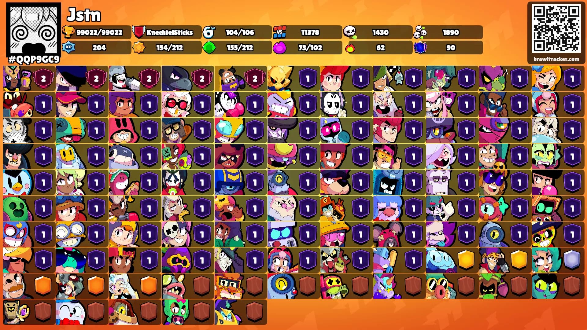 Jstn's Ranks
