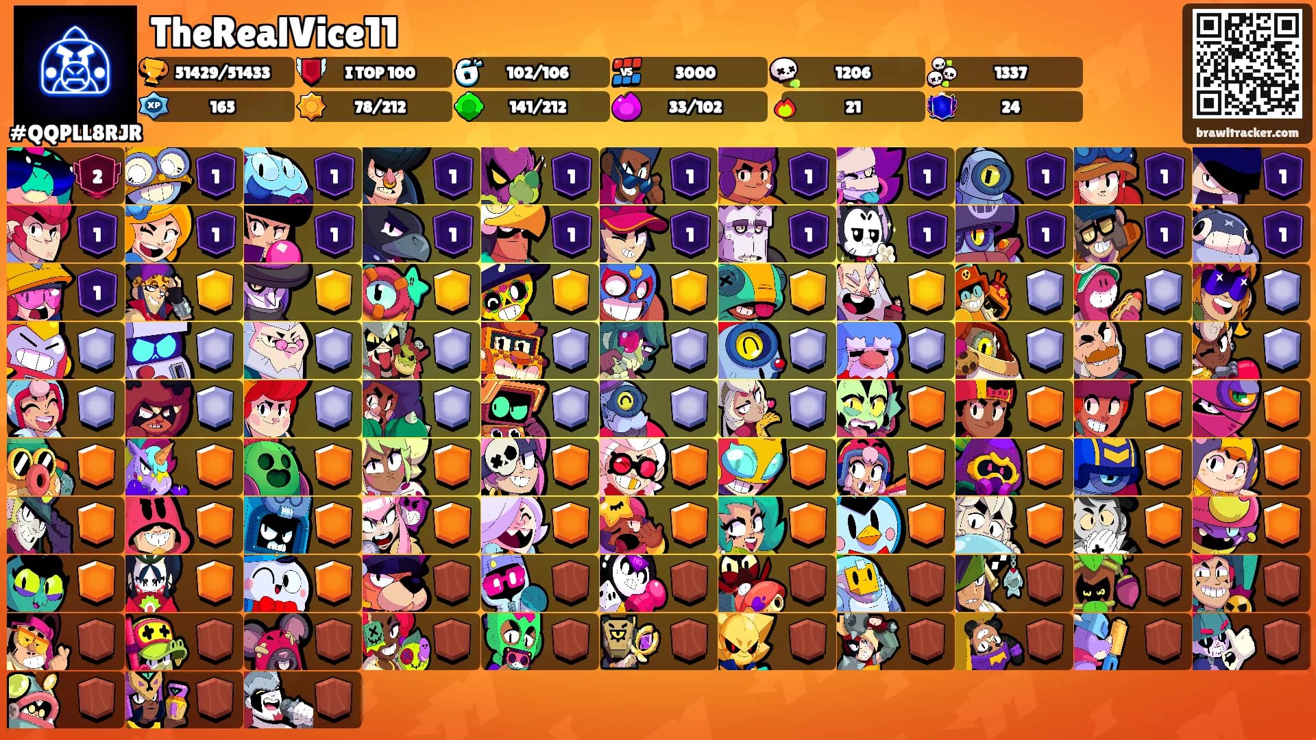 TheRealVice11's Ranks