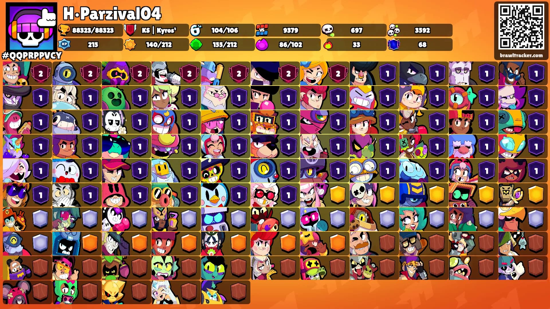 H•Parzival04's Ranks