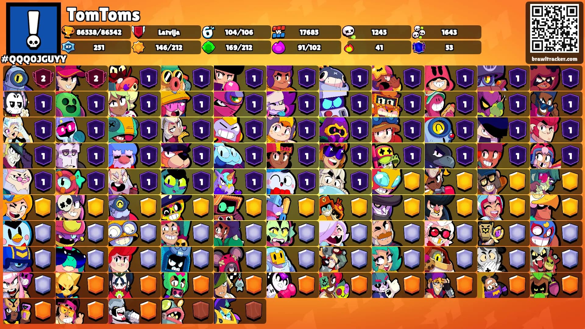 TomToms's Ranks